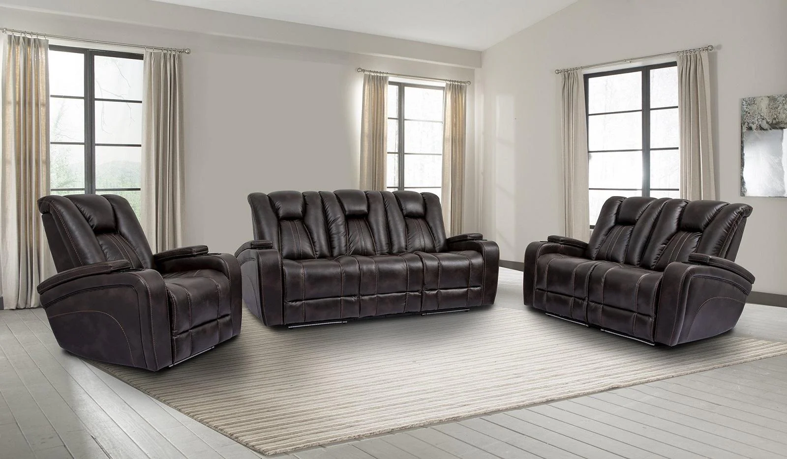 Parker House Optimus Power Recliner in Truffle - Image 2