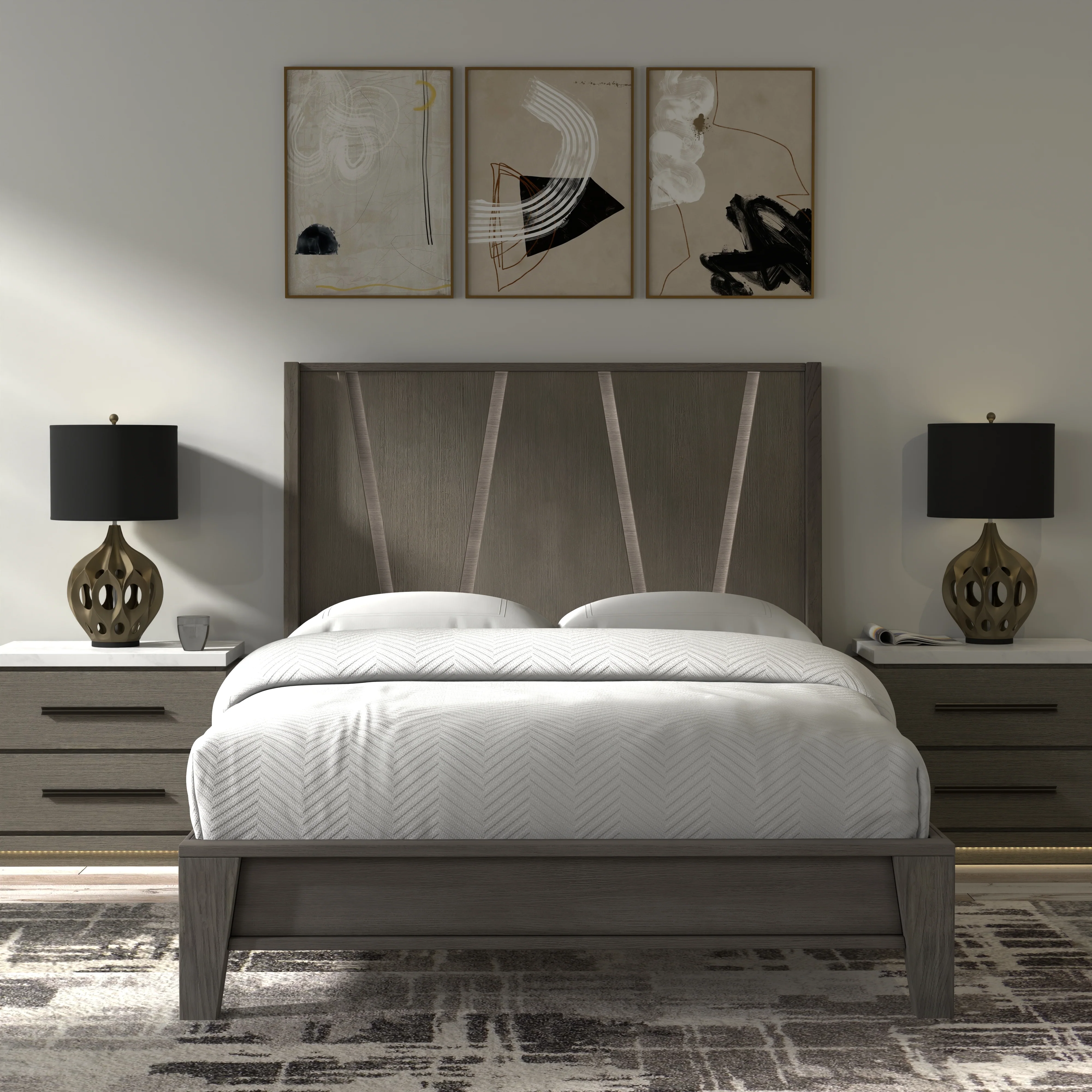 Parker House Pure Modern Bedroom Queen Panel Bed - Image 4