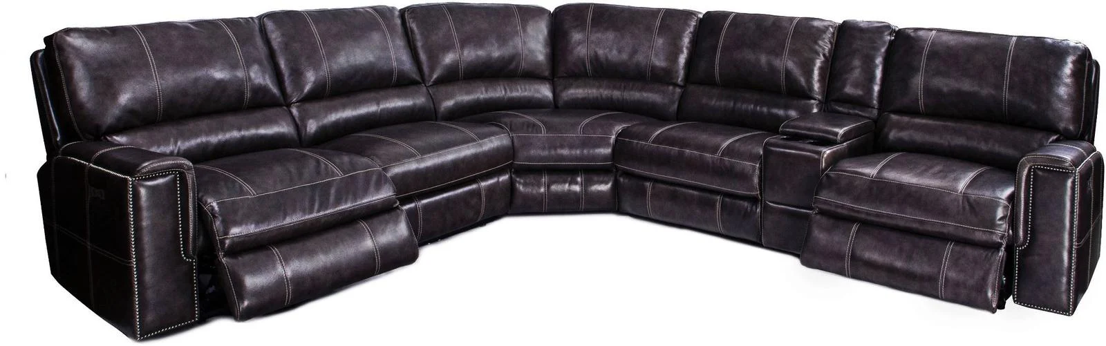 Parker House Salinger Armless Recliner PWR in Twilight - Image 2