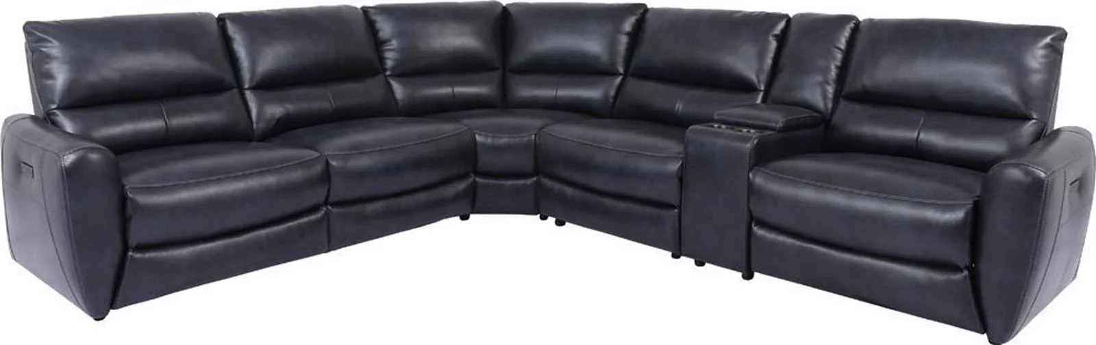 Parker House Samson Power Right Arm Facing Recliner in Banner Navy - Image 4