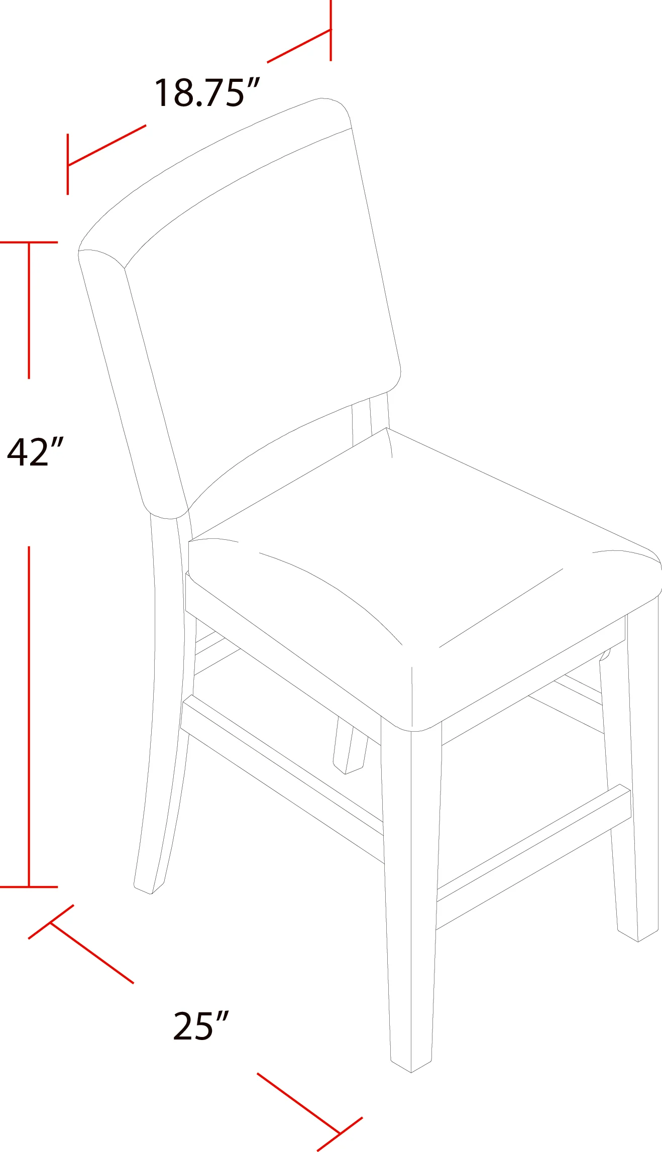 Parker House Sundance Dining - Sandstone Upholstered Counter Chair (2/CTN Sold in pairs) - Image 7