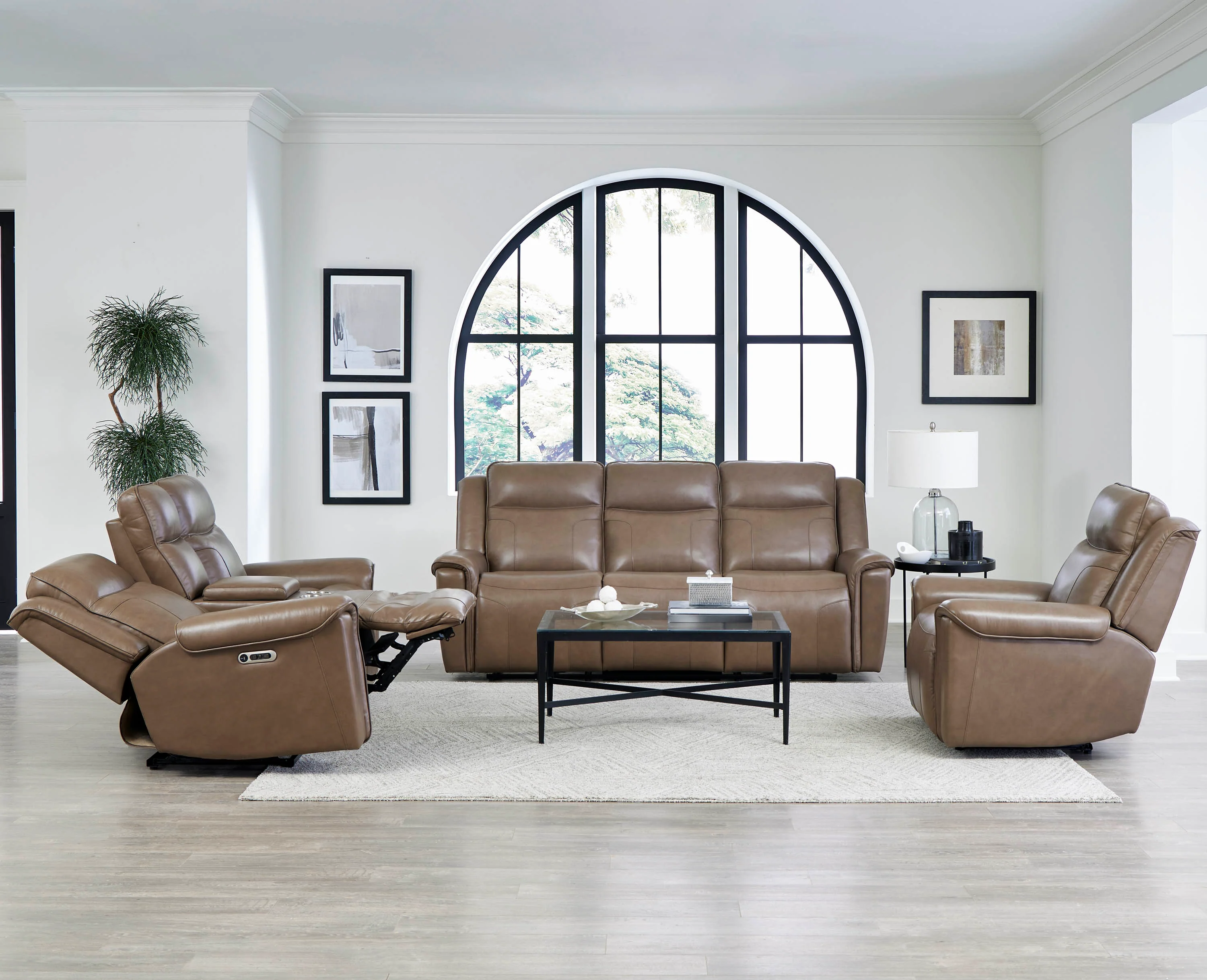 Parker Living Atlantis - Smooth Latte Power Reclining Zero Gravity Sofa, Loveseat and Recliner - Image 4