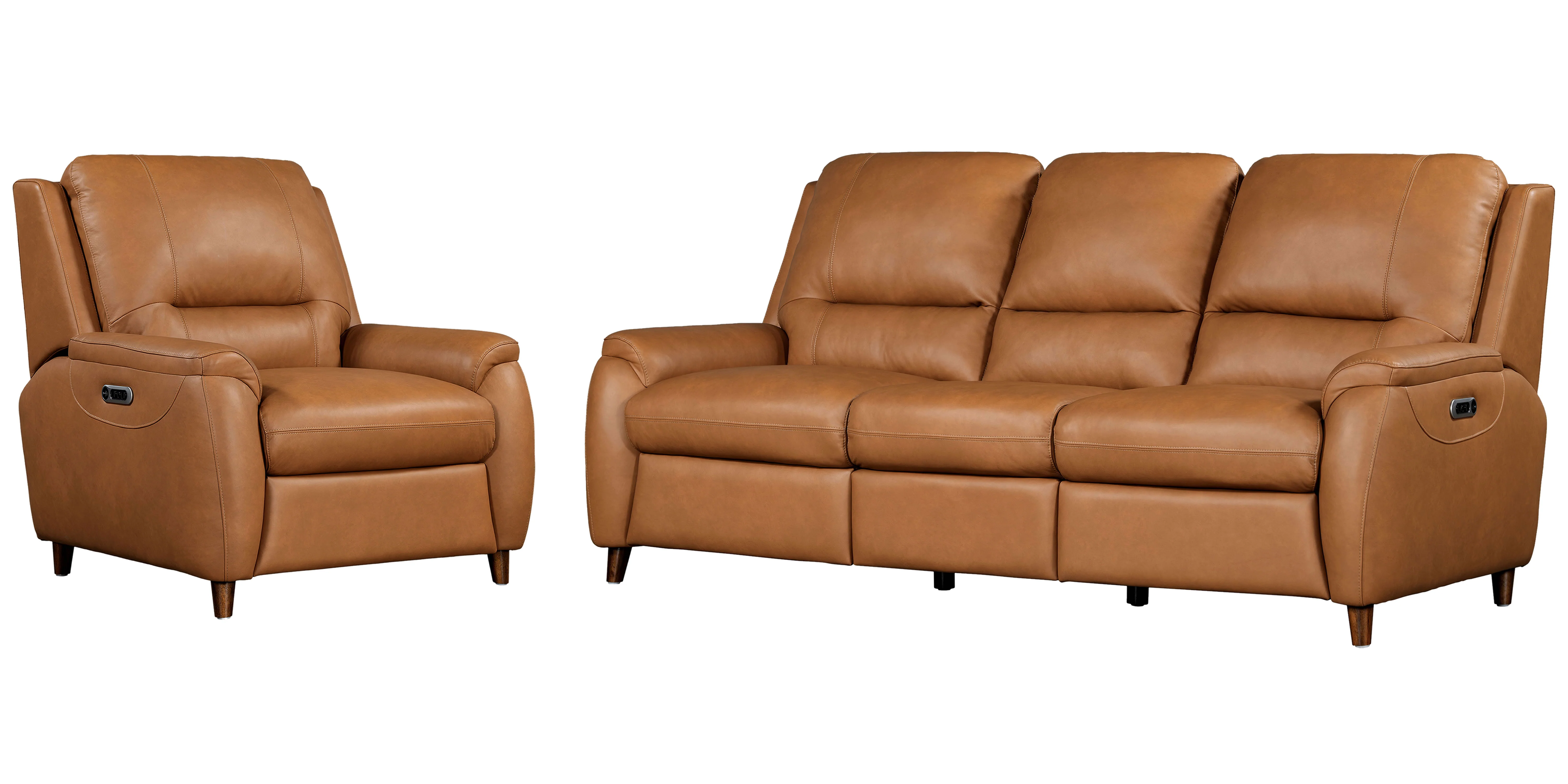 Parker Living Austin - Caramel Cream Power Reclining Sofa and Recliner - Image 2
