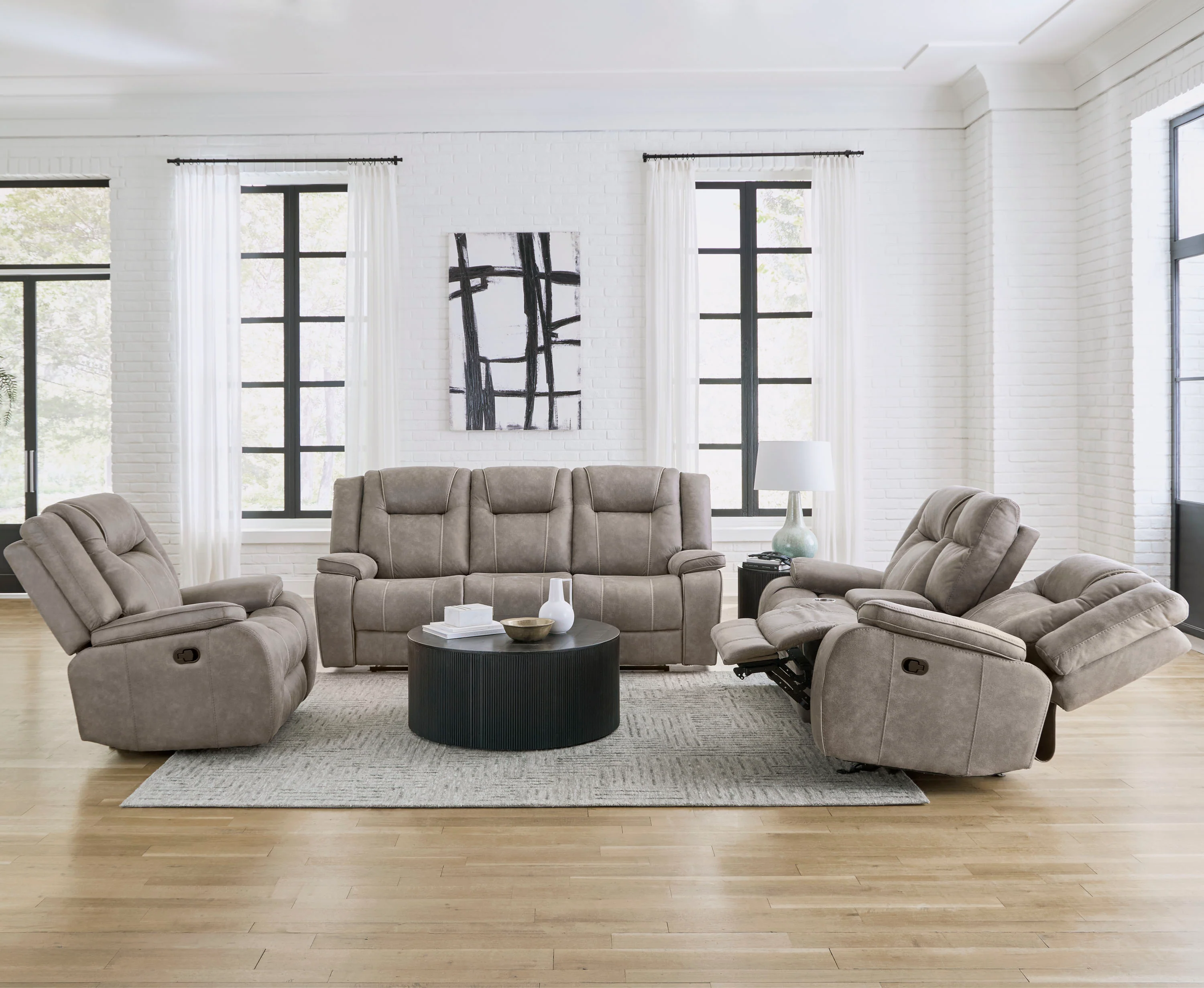Parker Living Blake - Desert Taupe Glider Recliner - Image 4