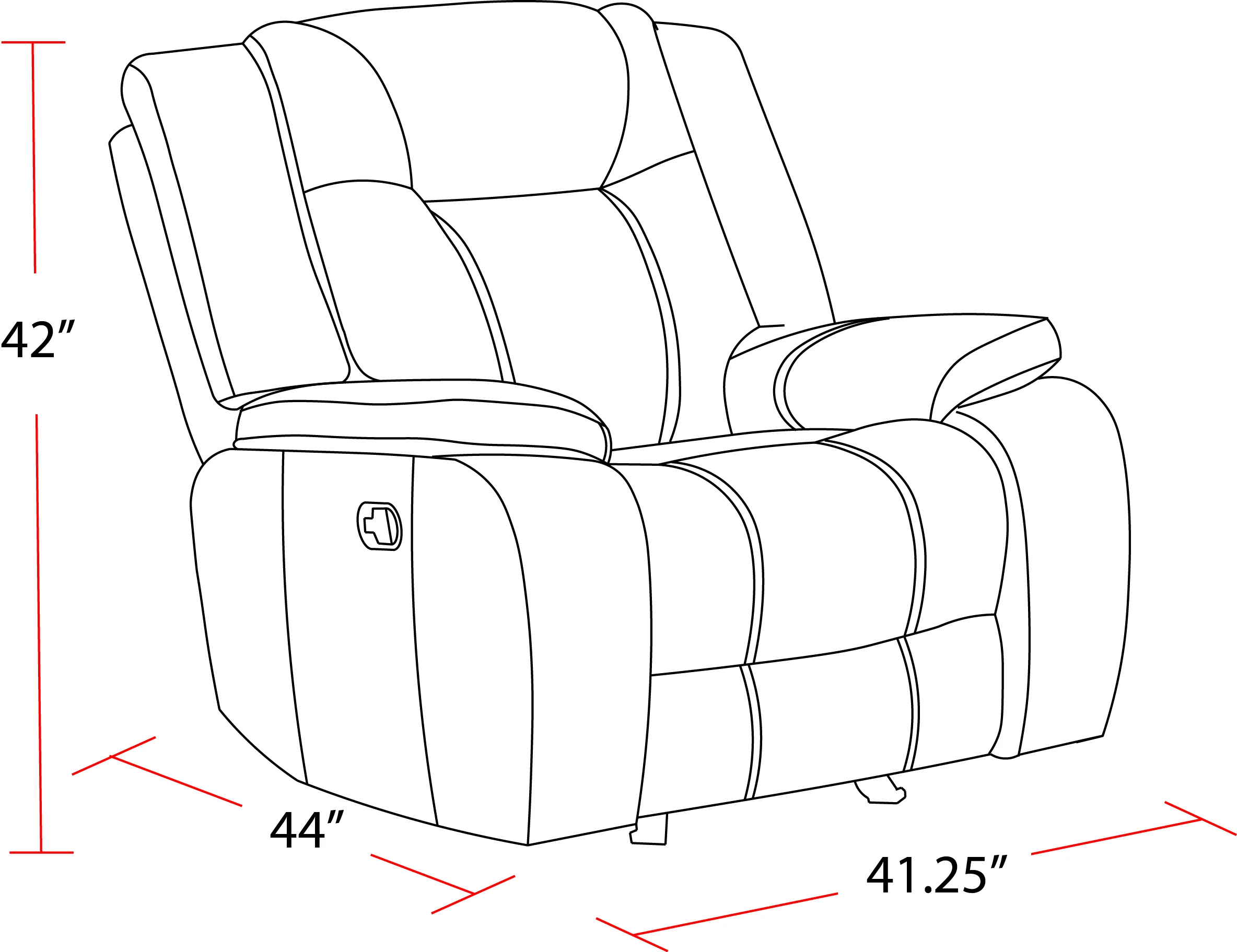 Parker Living Blake - Desert Taupe Glider Recliner Two Pack - Image 9