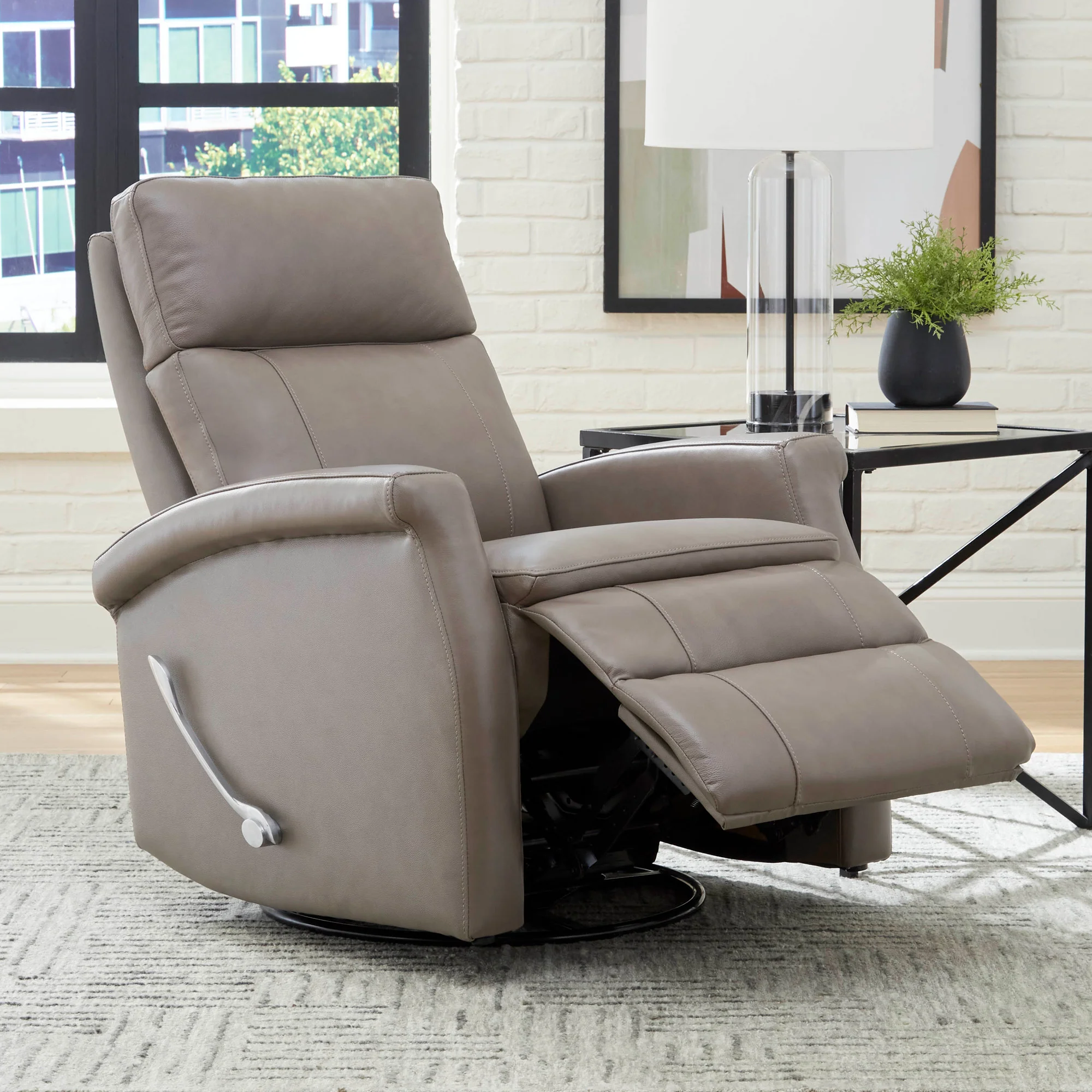 Parker Living Bristol - Graphite Swivel Glider Recliner - Image 3