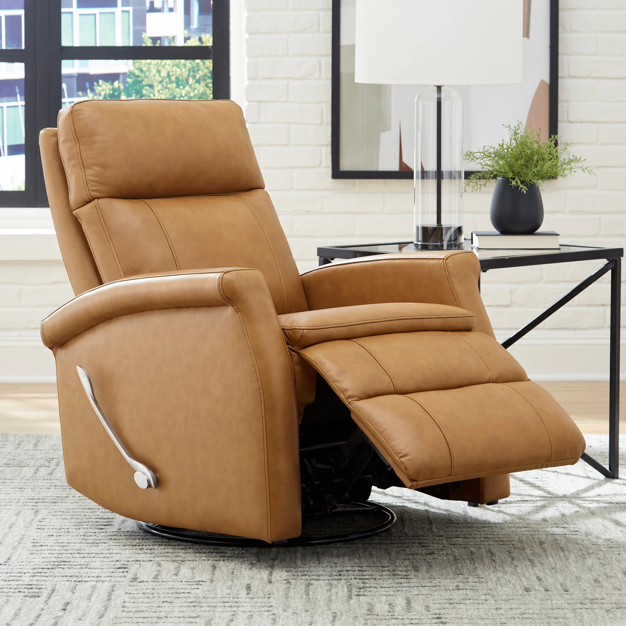 Parker Living Bristol - Russet Swivel Glider Recliner Two Pack - Image 3