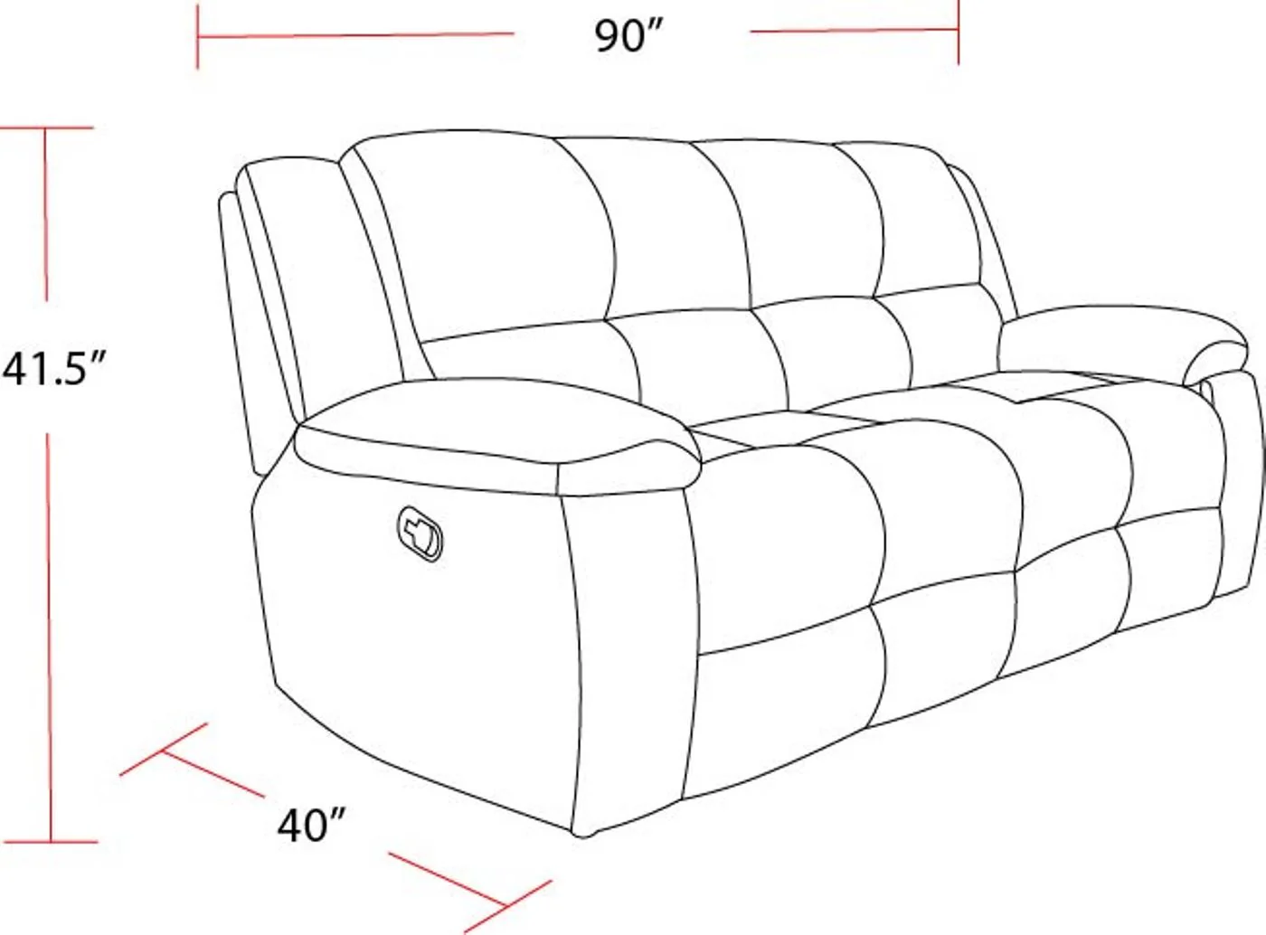 Parker Living Buster - Opal Taupe Manual Reclining Sofa and Loveseat - Image 6