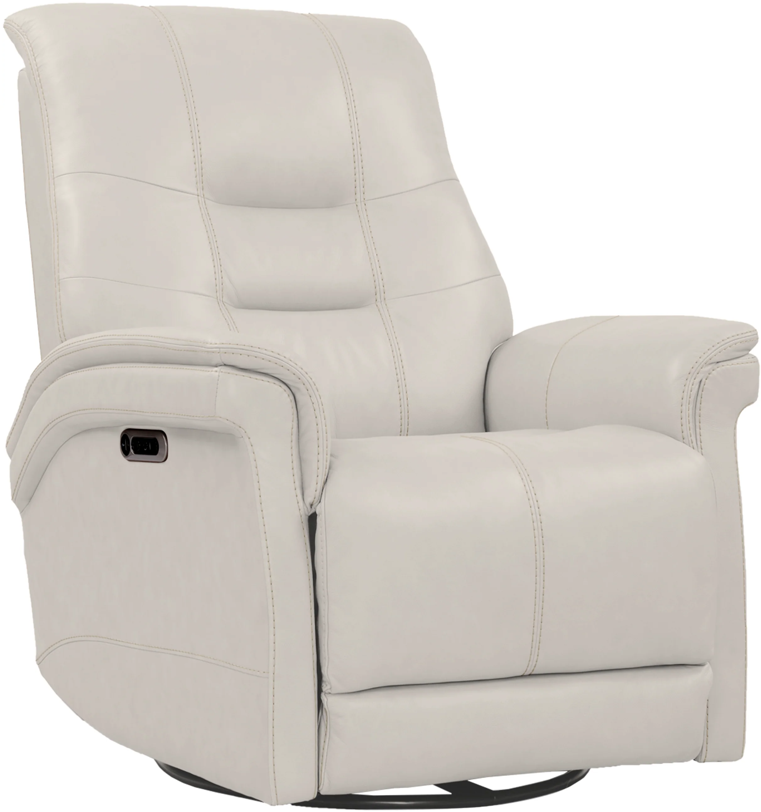 Parker Living Carnegie - Verona Ivory - Powered By Freemotion Cordless Power Swivel Glider Recliner - Image 2