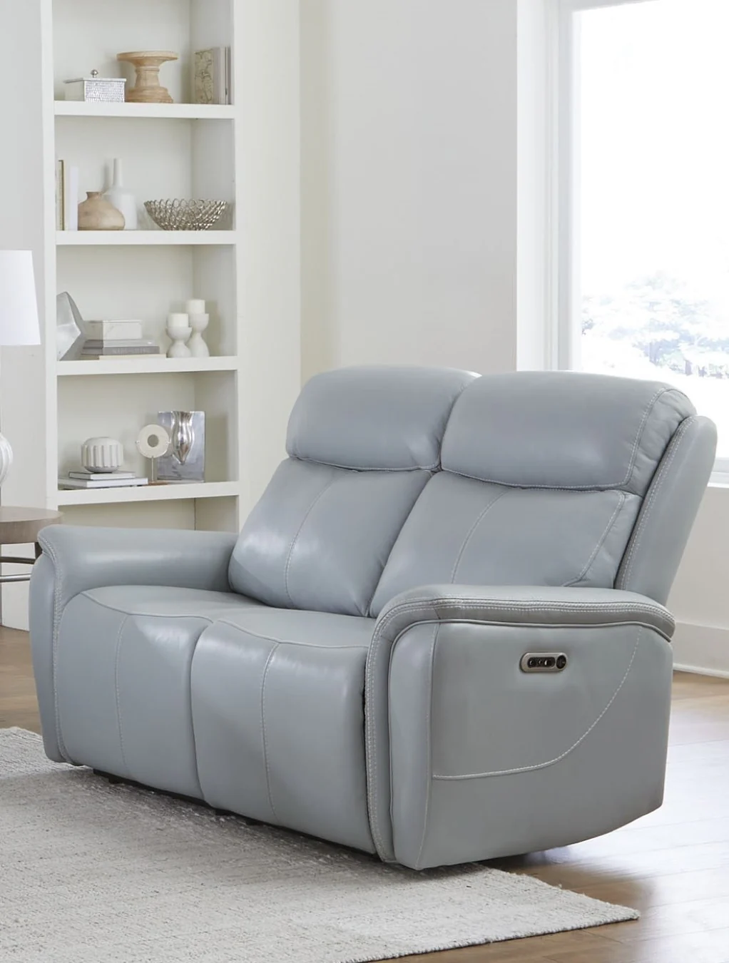 Parker Living Cascade - Seamist Grey Power Reclining Sofa Loveseat and Recliner - Image 5