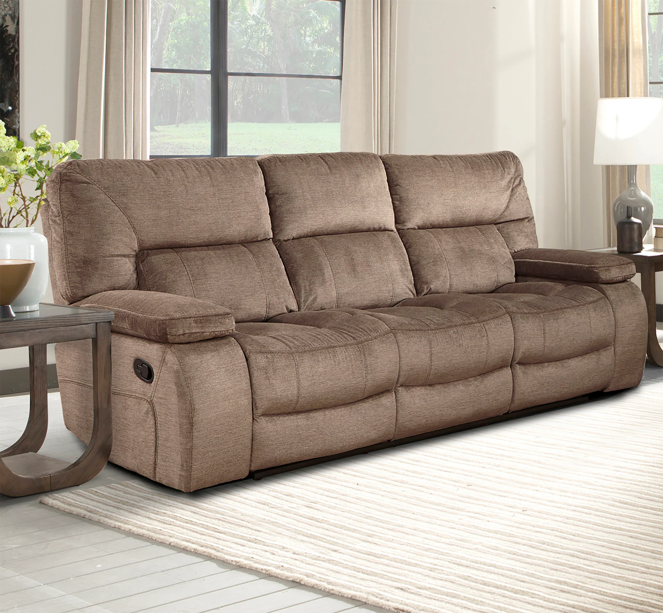 Parker Living Chapman - Kona Manual Reclining Sofa and Loveseat - MCHA-42-KON - Image 3