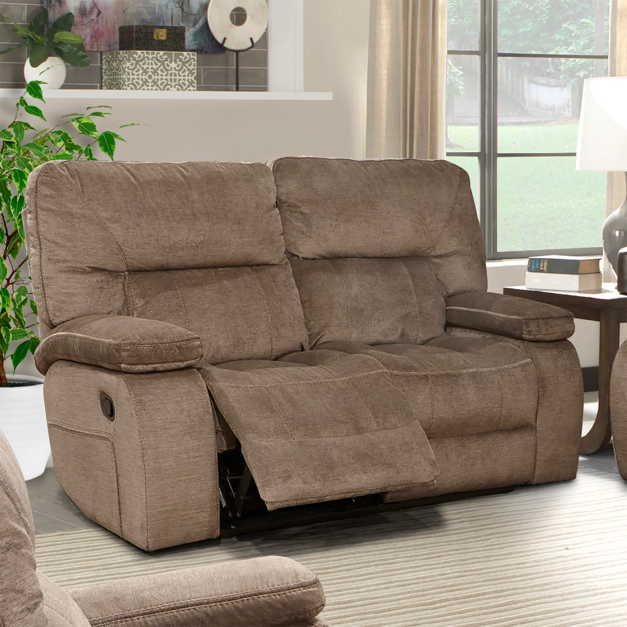 Parker Living Chapman - Kona Manual Reclining Sofa and Loveseat - MCHA-42-KON - Image 9