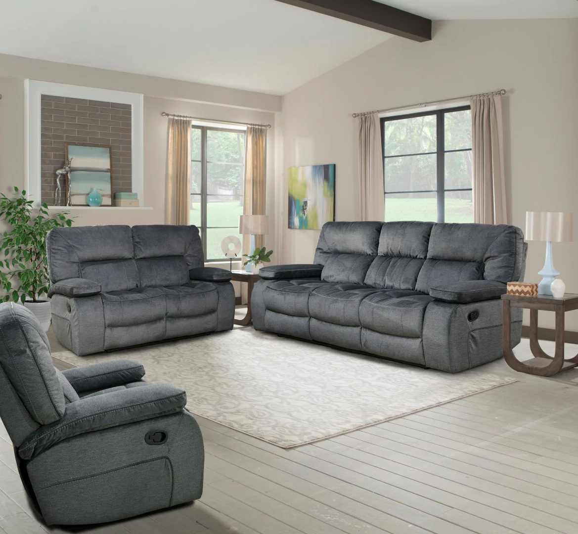 Parker Living Chapman - Polo Manual Reclining Sofa Loveseat and Recliner - MCHA-321-POL