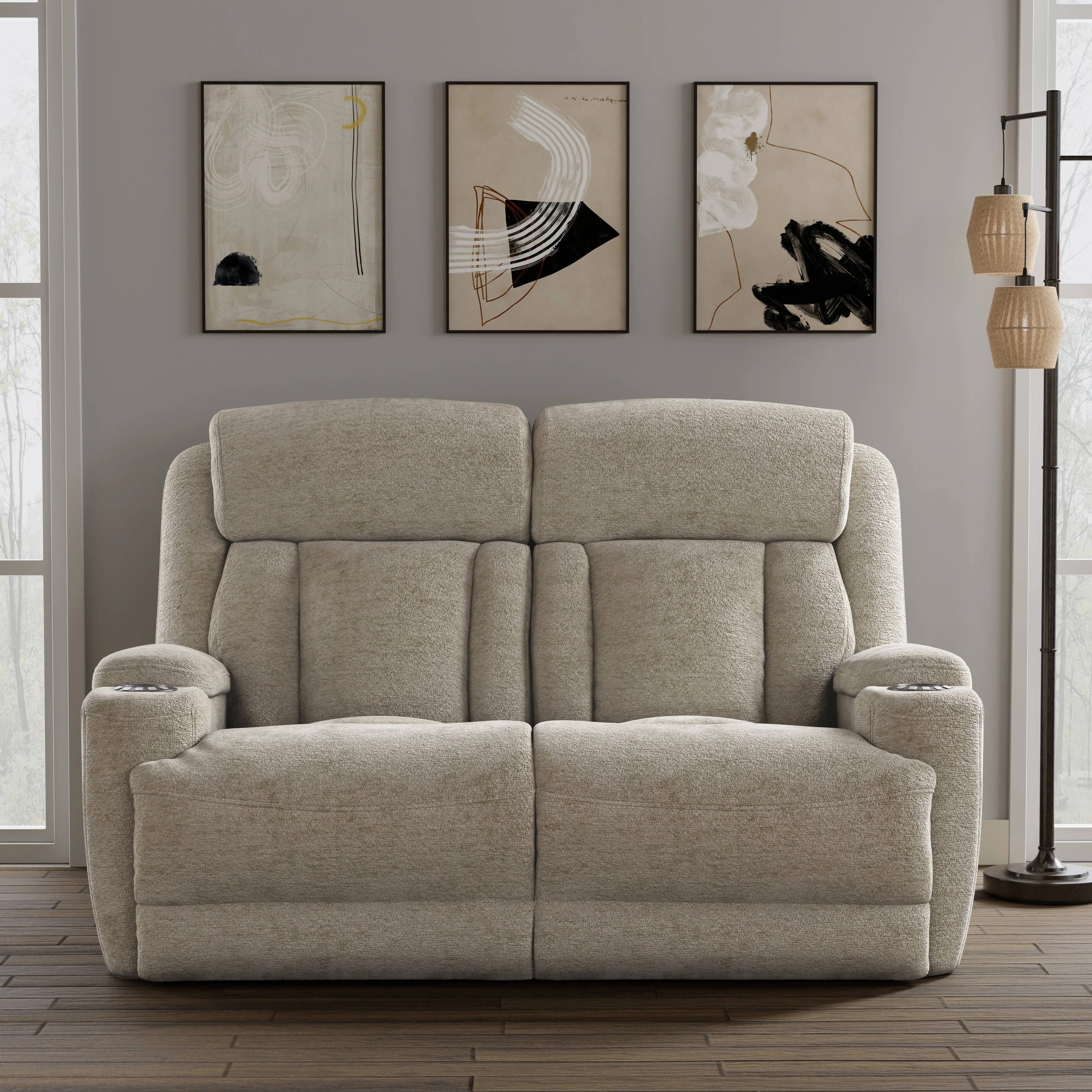 Parker Living Dalton - Lucky Fawn Power Reclining Sofa and Loveseat - Image 6