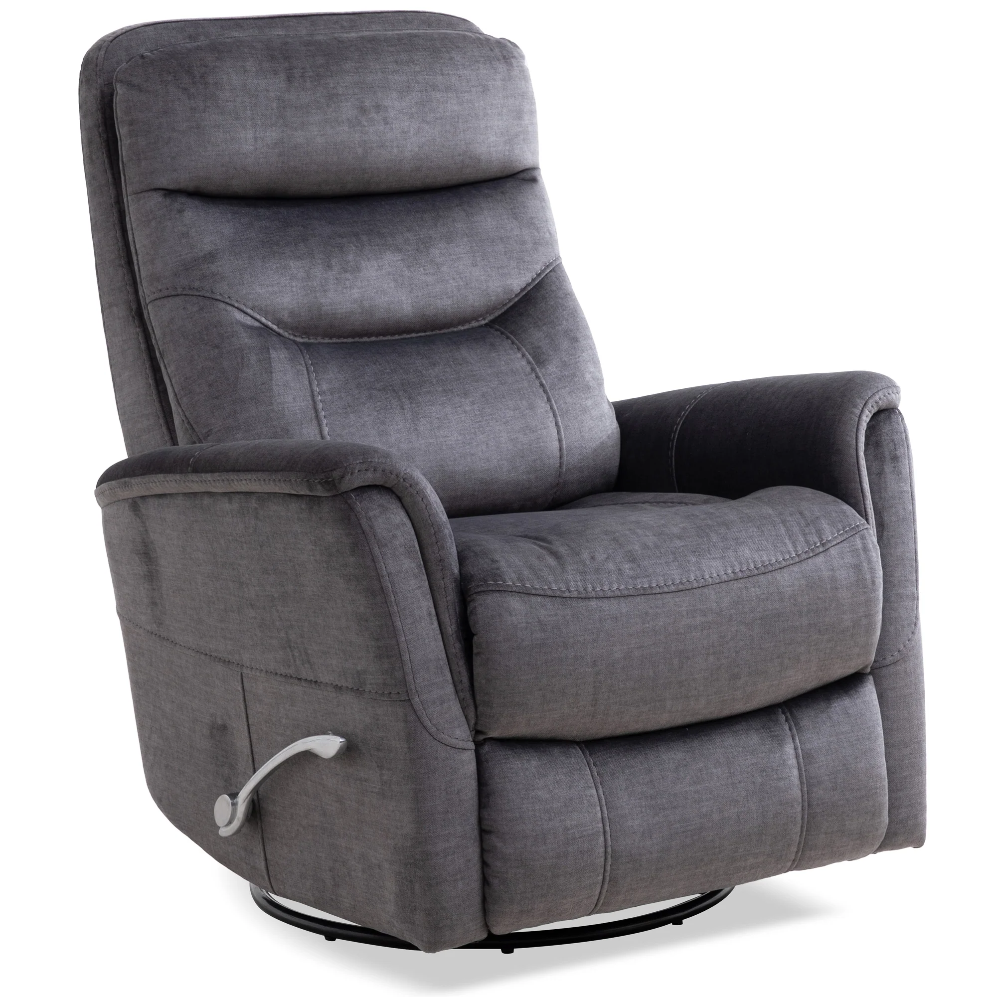 Parker Living Gemini - Capri Charcoal Swivel Glider Recliner Two Pack - Image 3