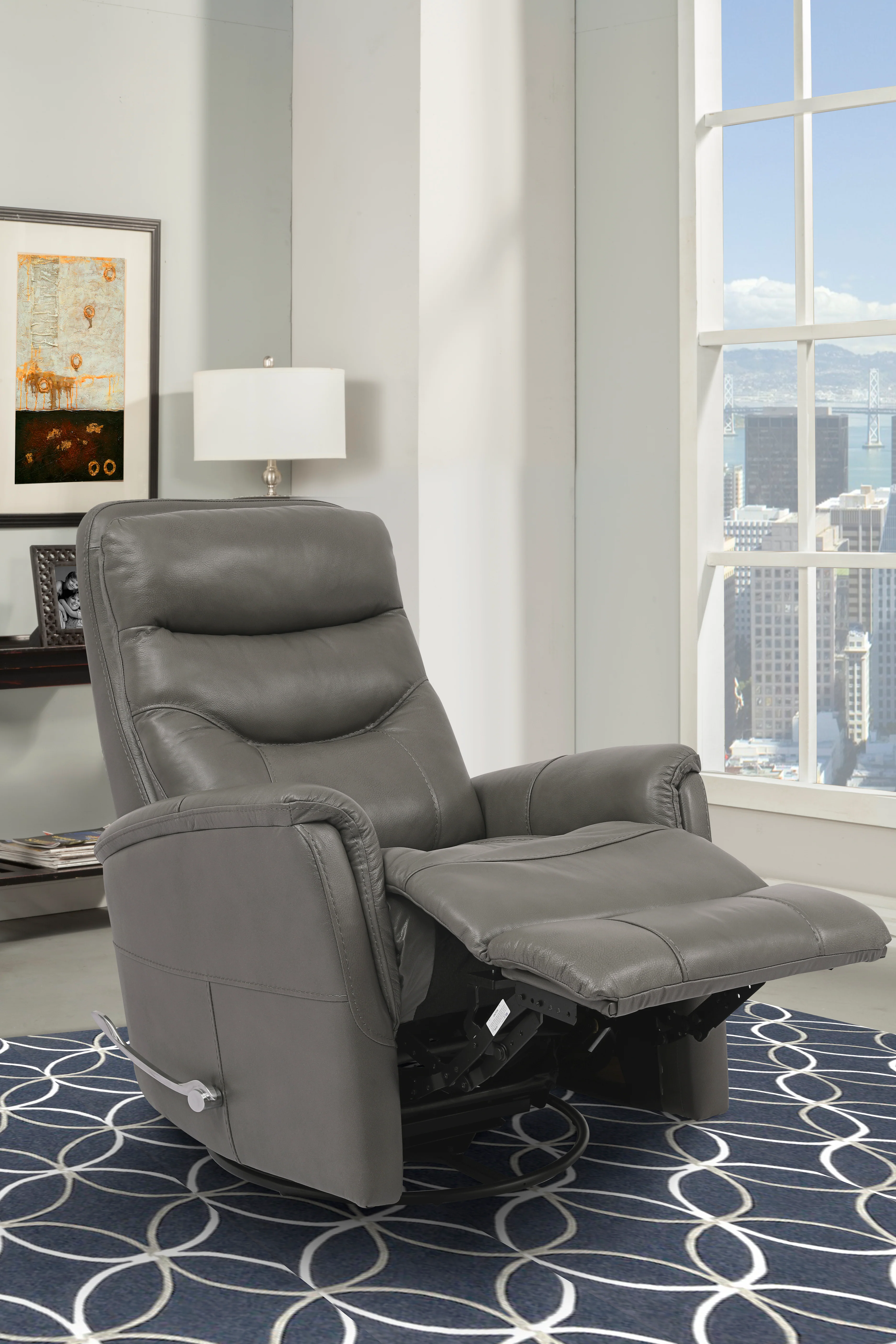 Parker Living Gemini - Ice Swivel Glider Recliner - Image 3