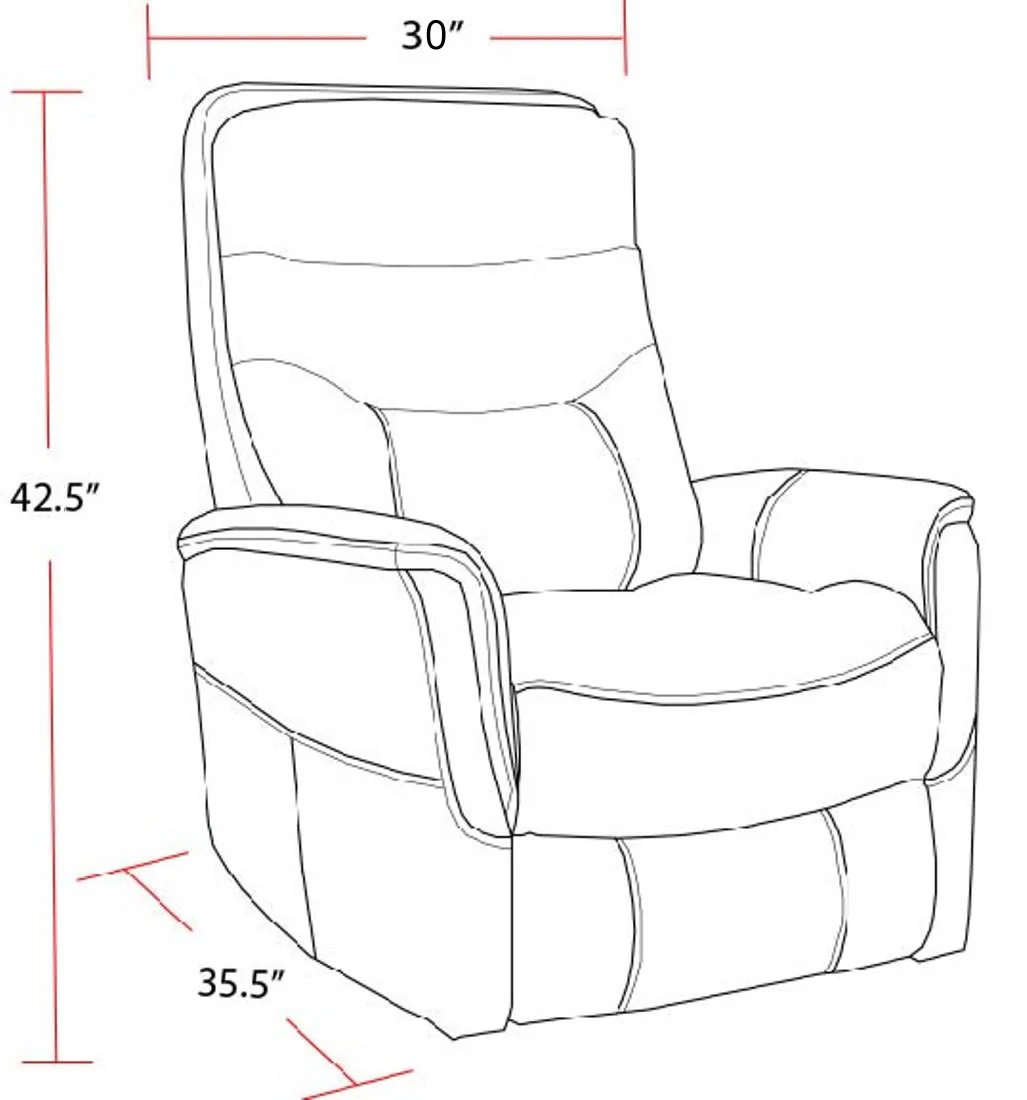Parker Living Gemini - Robust Swivel Glider Recliner - Image 5