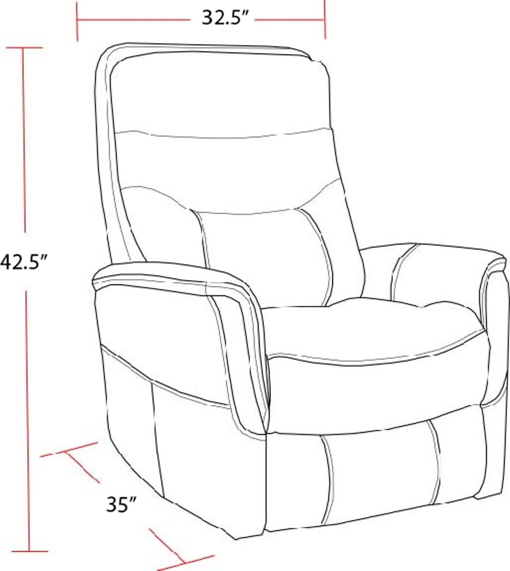 Parker Living Gemini - Softy Ivory Power Lift Recliner with Articulating Headrest - Image 5