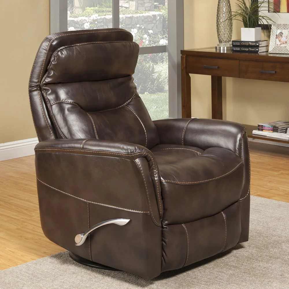 Parker Living Gemini - Truffle Swivel Glider Recliner - Image 3