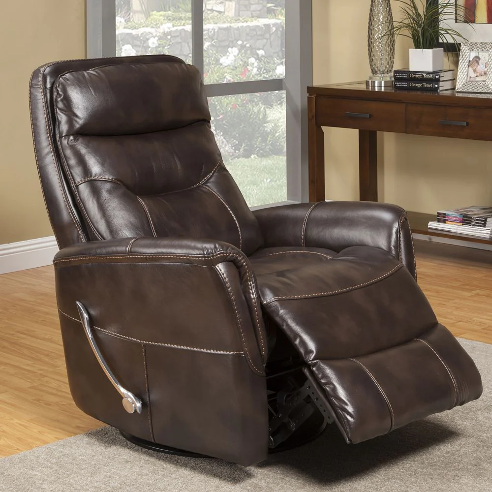 Parker Living Gemini - Truffle Swivel Glider Recliner - Image 4
