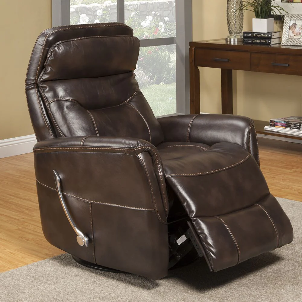 Parker Living Gemini - Truffle Swivel Glider Recliner - Image 5