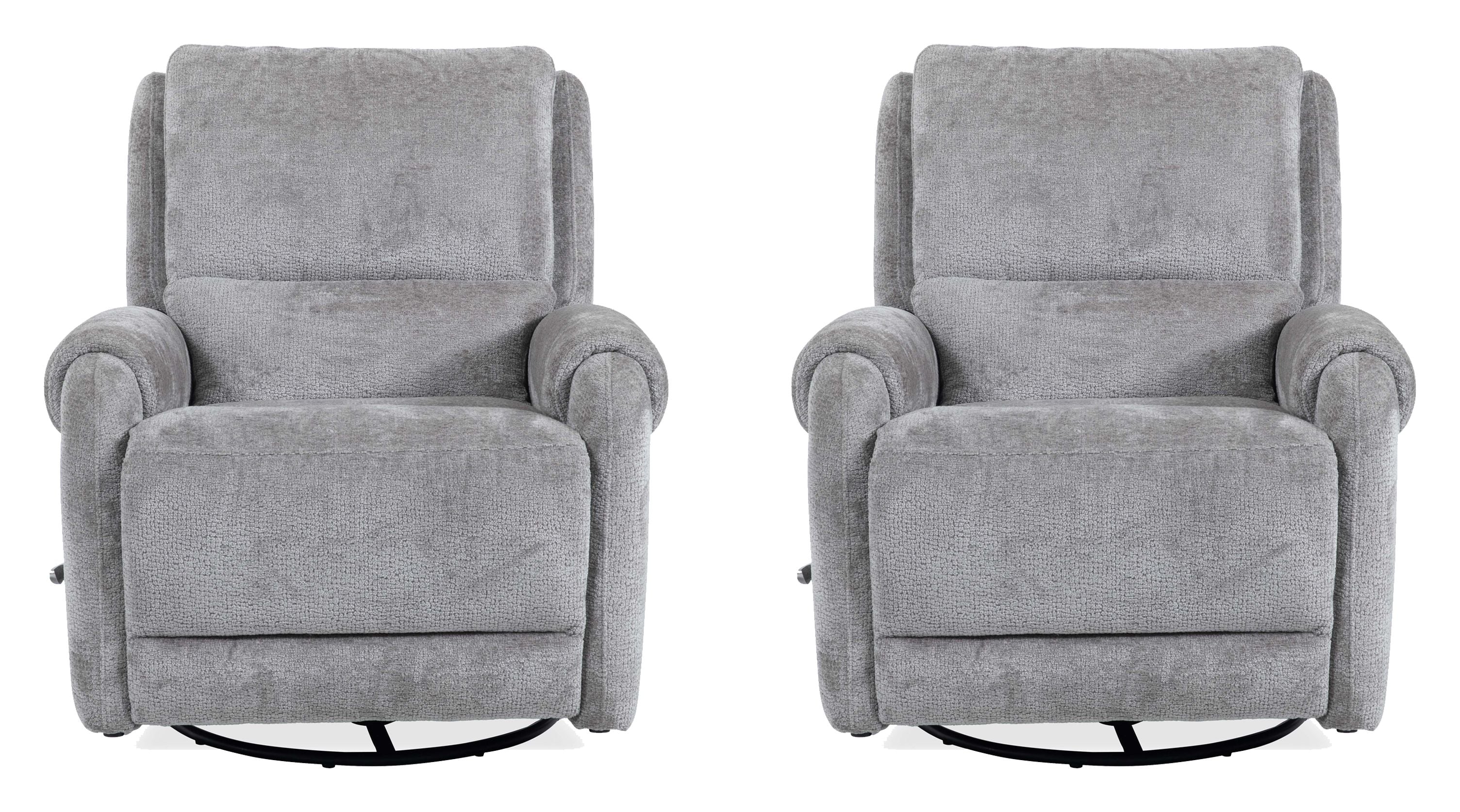 Parker Living Gentry - Shadowplay Manual Swivel Glider Recliner Two Pack - Image 2
