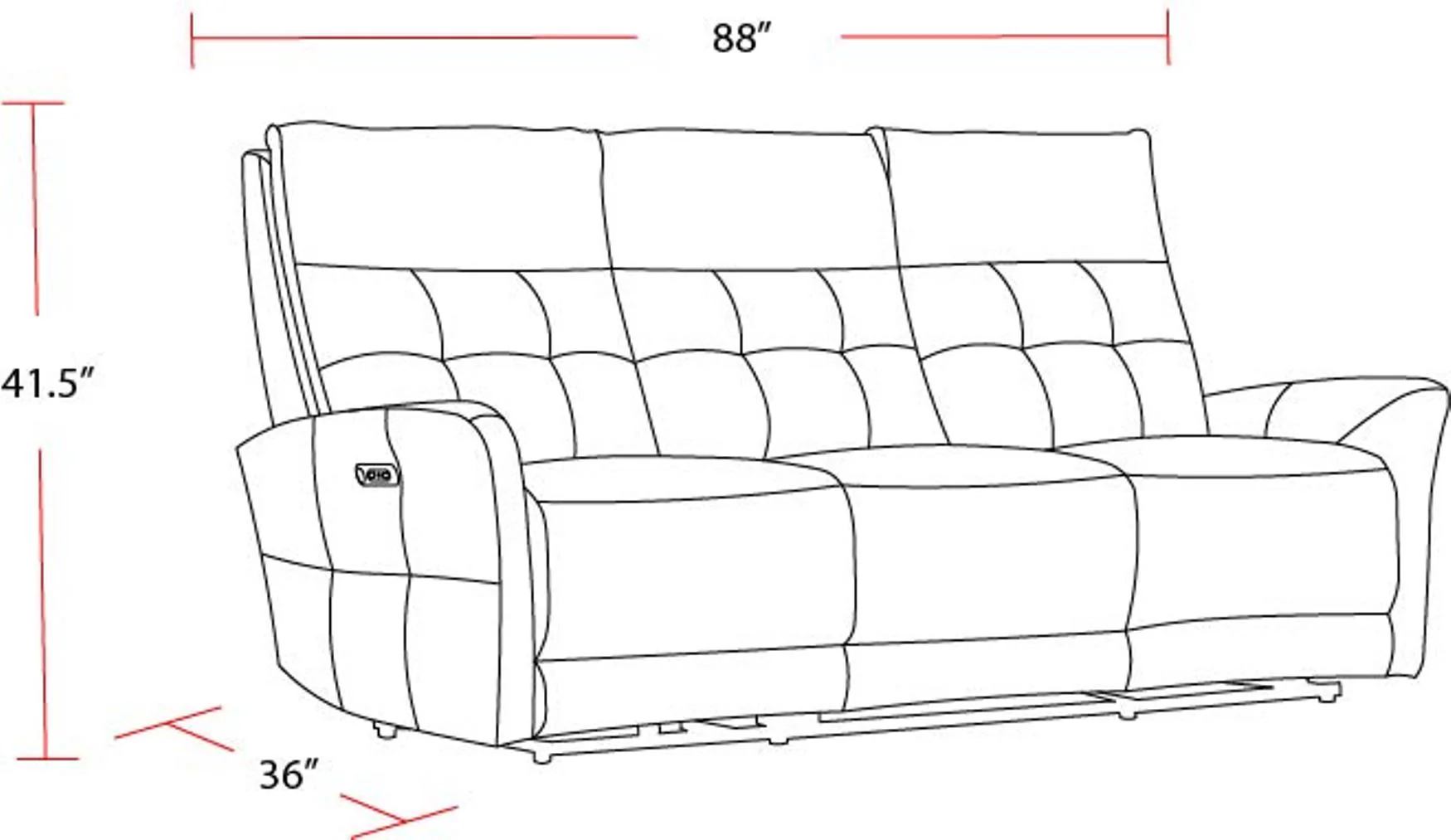 Parker Living Gershwin - Lucca Butterscotch Power Reclining Sofa and Loveseat - Image 6