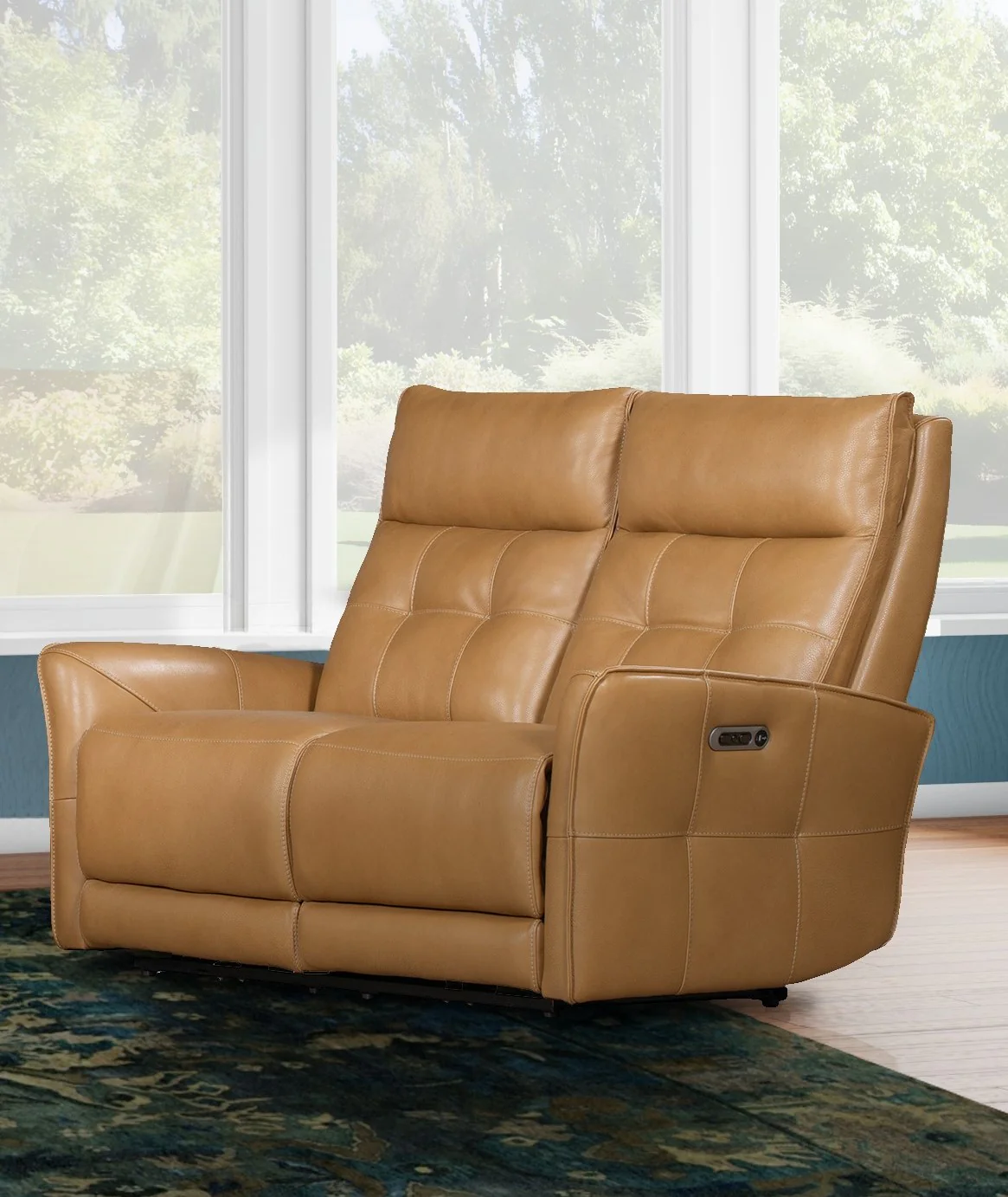 Parker Living Gershwin - Lucca Butterscotch Power Reclining Sofa Loveseat and Recliner - Image 4