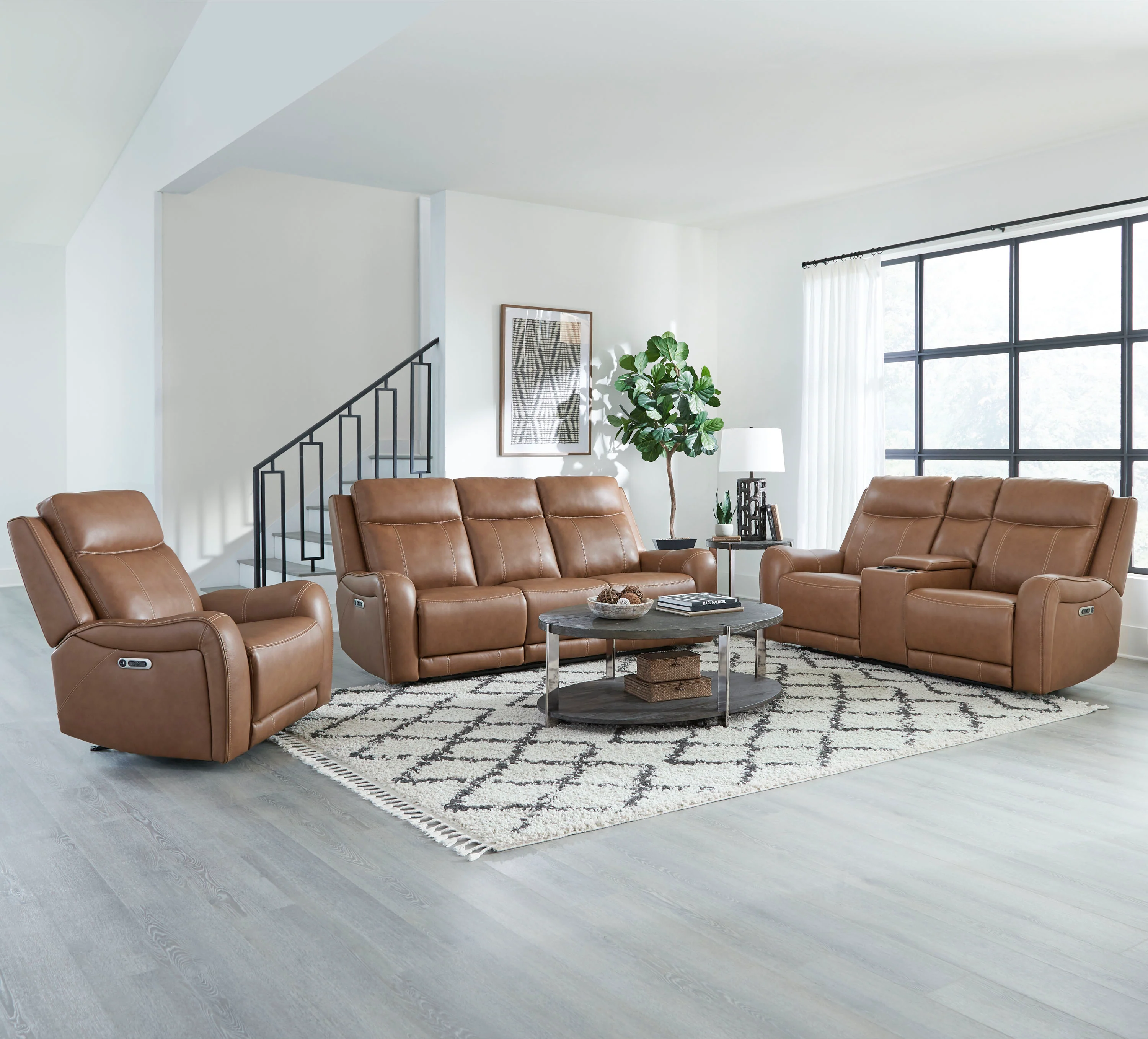 Parker Living Haywood - Butternut Power Reclining Console Loveseat - Image 2