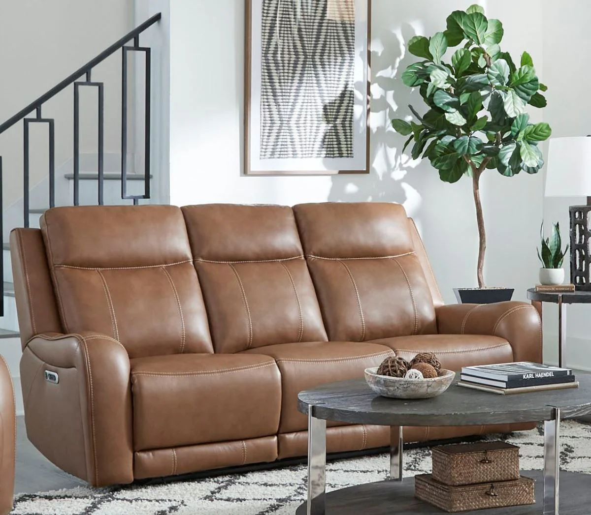 Parker Living Haywood - Butternut Power Reclining Sofa and Loveseat - Image 3