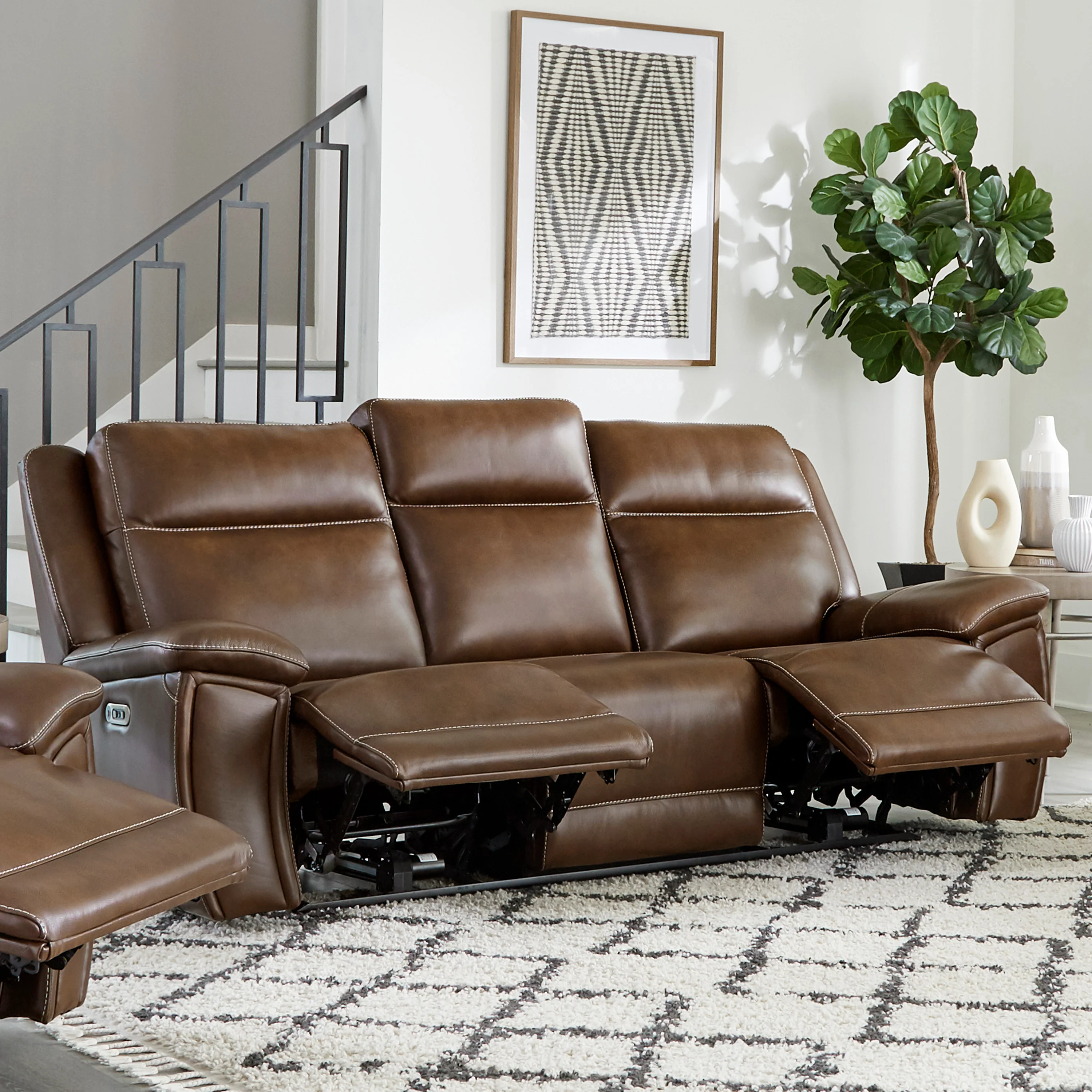 Parker Living Jameson - Hickory Power Reclining Zero Gravity Sofa and Recliner - Image 3