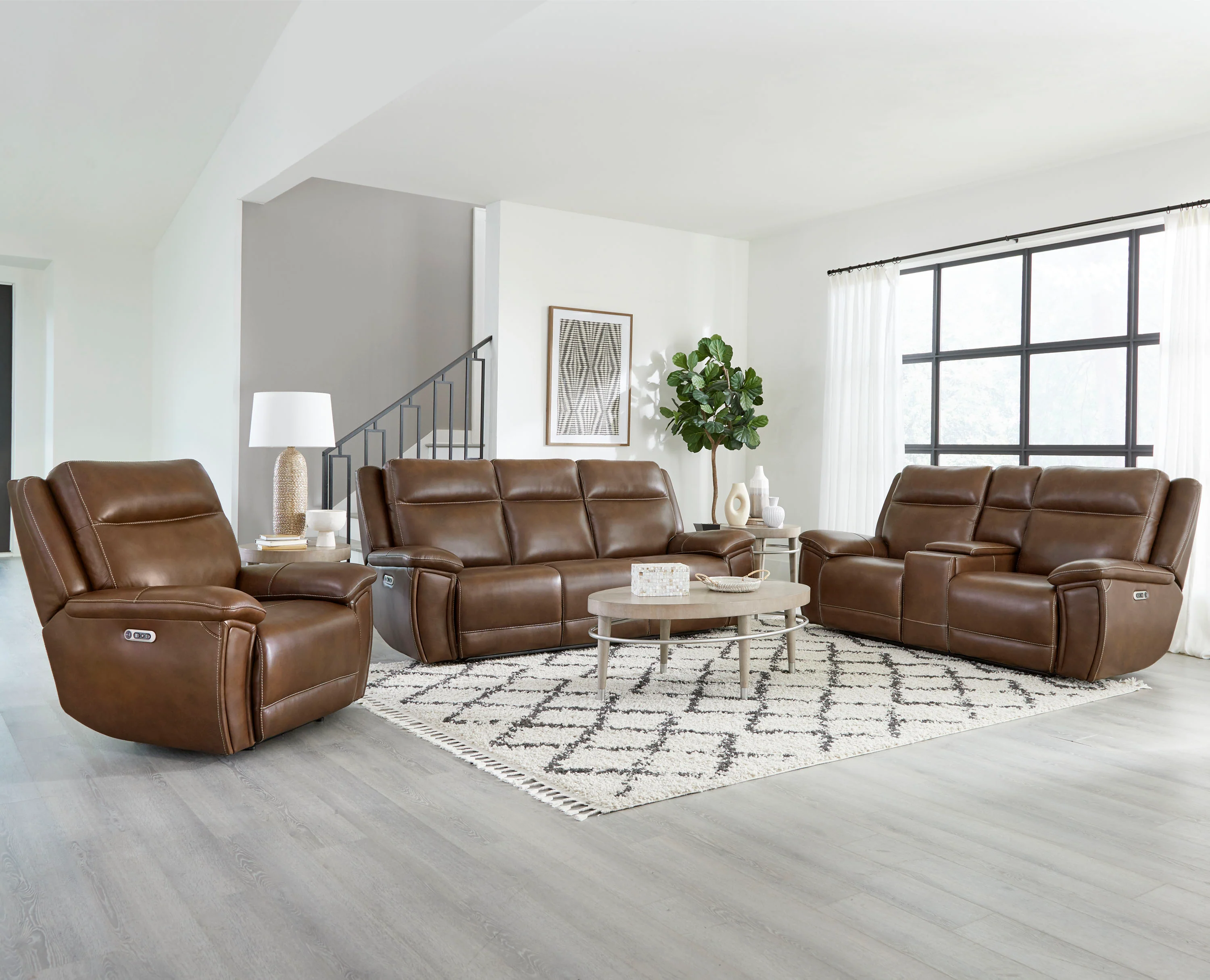 Parker Living Jameson - Hickory Power Zero Gravity Recliner - Image 3