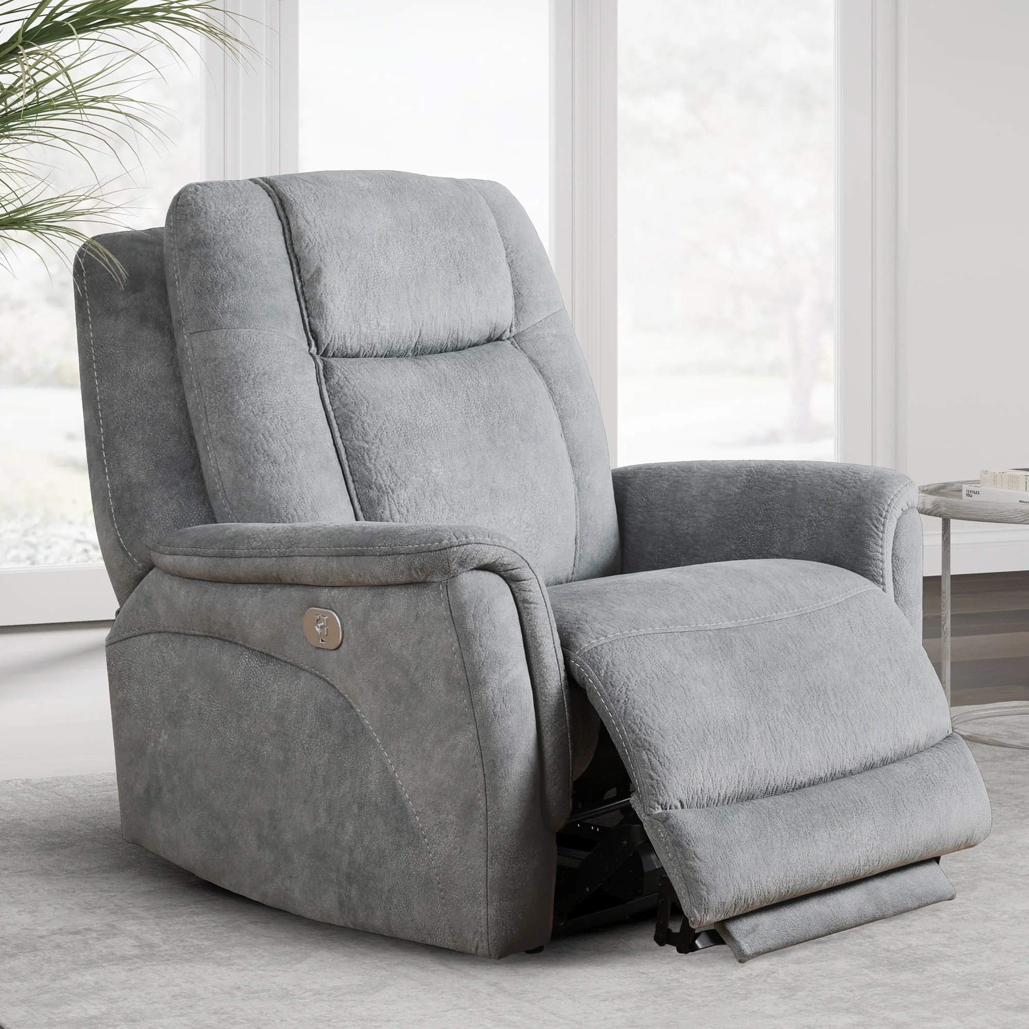 Parker Living Linus - Hudson Grey Zero Gravity Power Recliner - Image 5