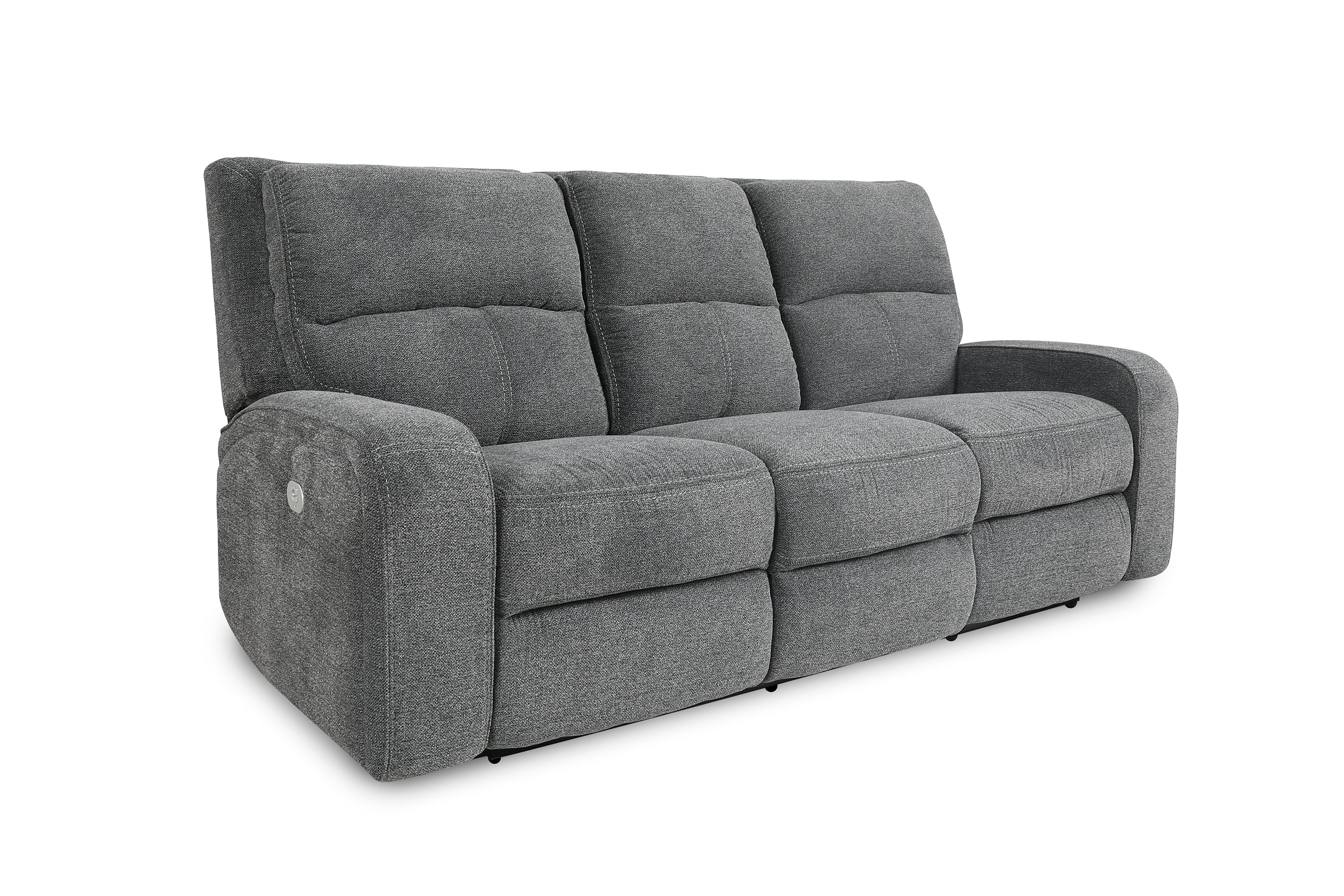 Parker Living Polaris - Bizmark Grey Power Reclining Sofa and Loveseat - Image 5