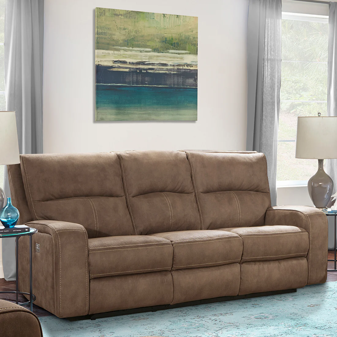 Parker Living Polaris - Kahlua Power Reclining Sofa Loveseat and Recliner - Image 4