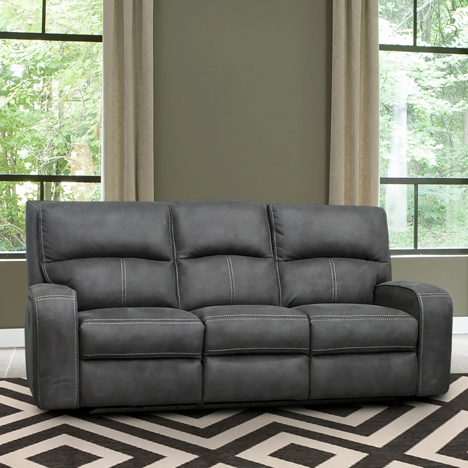Parker Living Polaris - Slate Power Reclining Sofa and Loveseat - Image 3