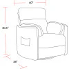 Parker Living Radius Lift - Mediterranean Power Lift Recliner - Image 5