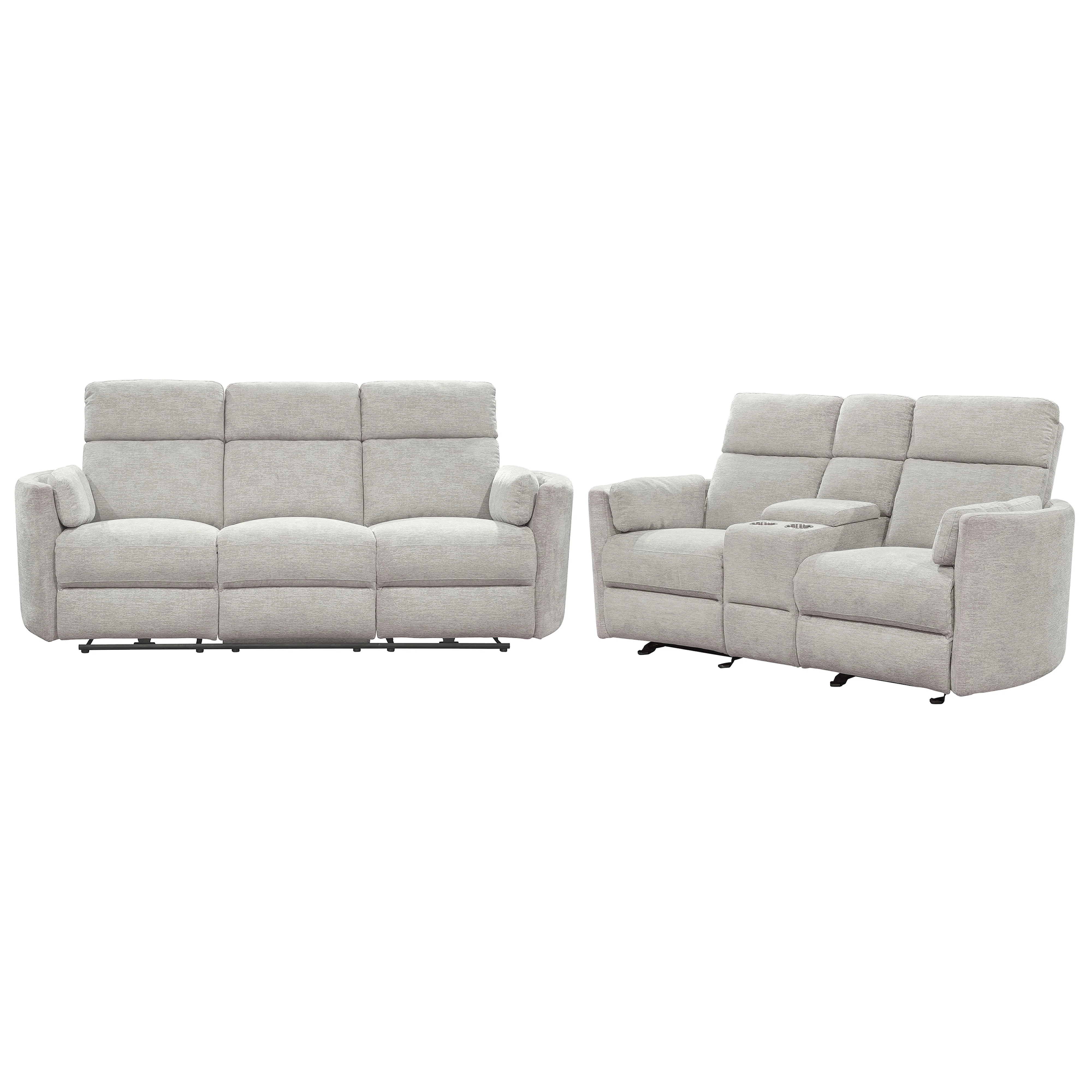 Parker Living Radius - Mineral Power Reclining Sofa and Loveseat - Image 2