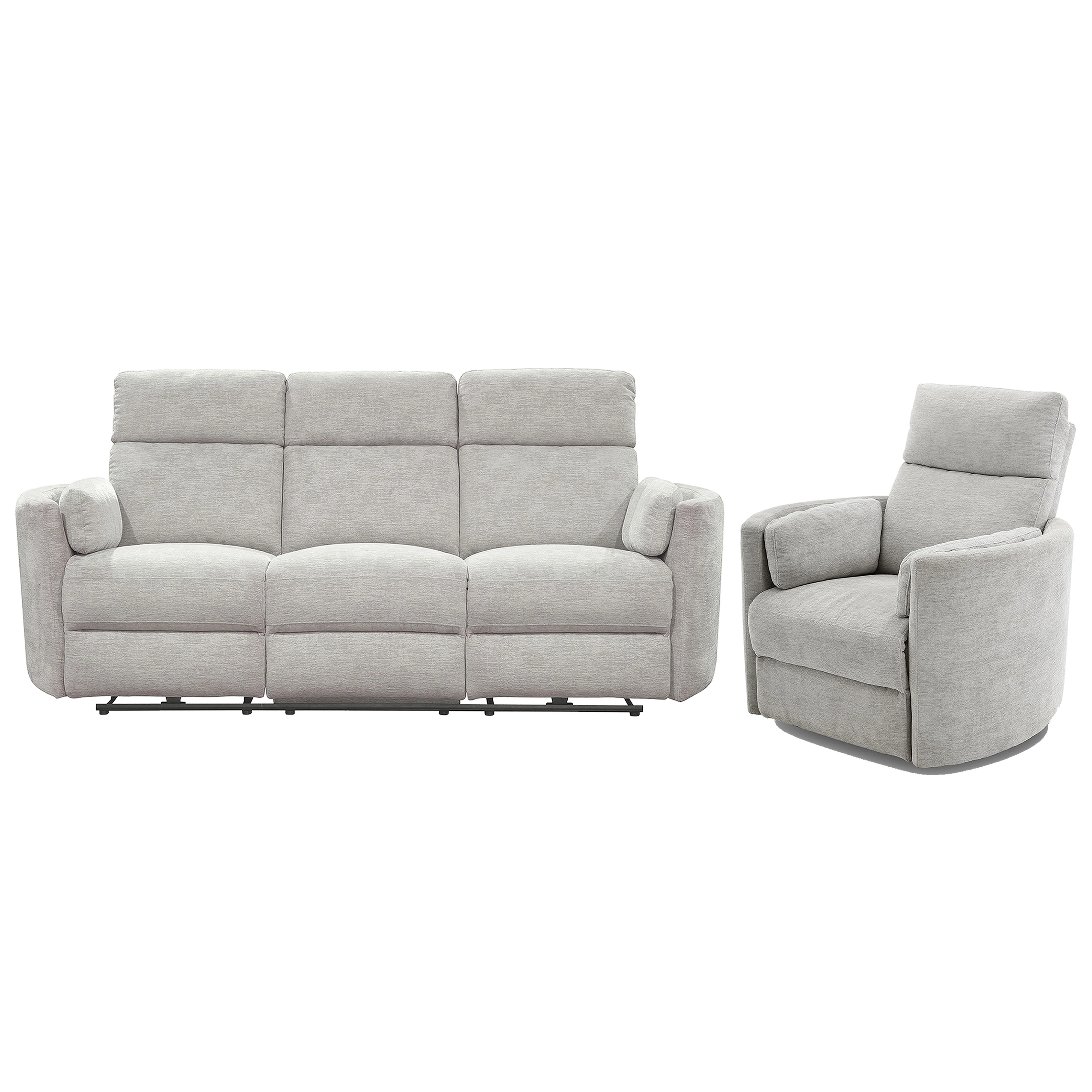 Parker Living Radius - Mineral Power Reclining Sofa and Recliner - Image 2