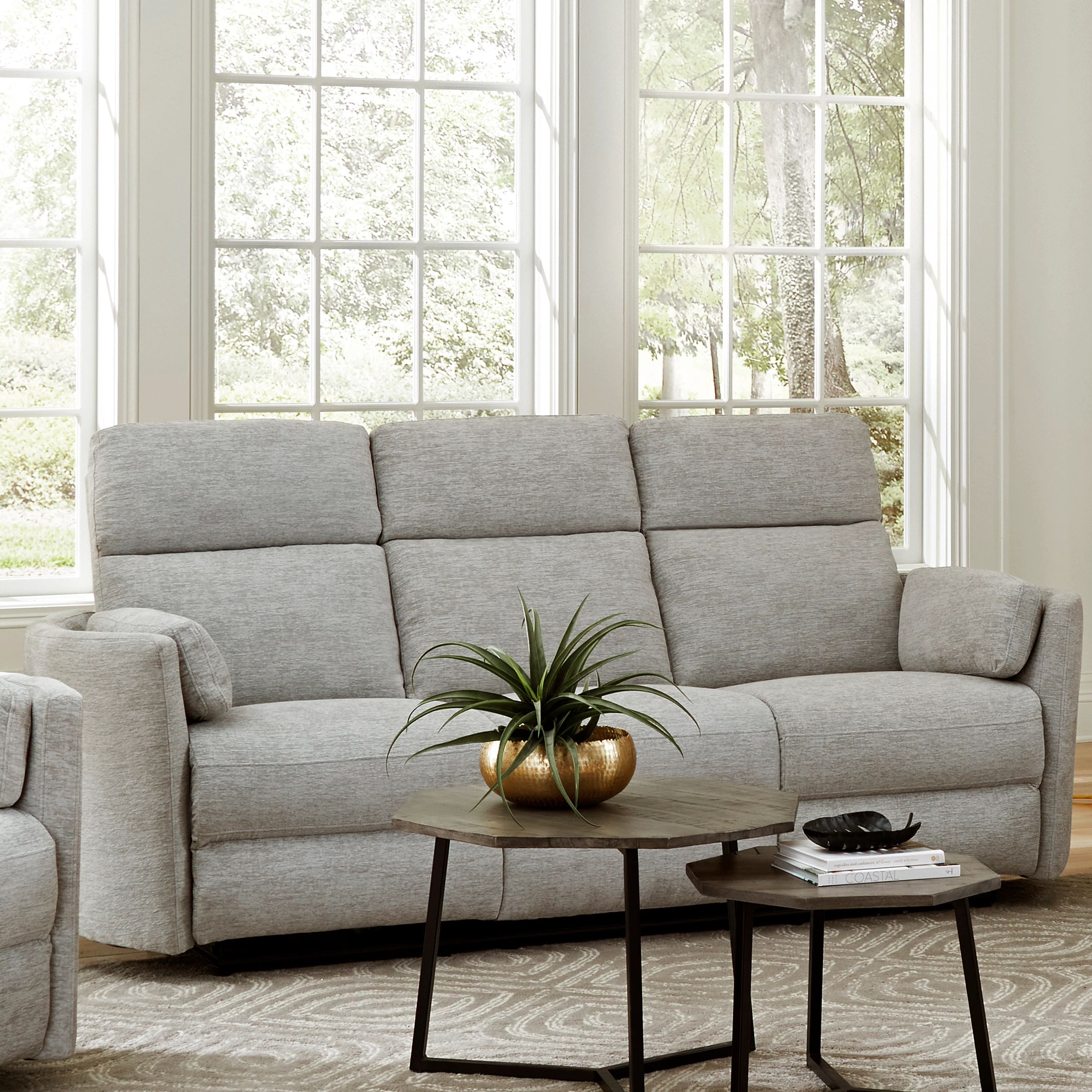 Parker Living Radius - Mineral Power Reclining Sofa Loveseat and Recliner - Image 6