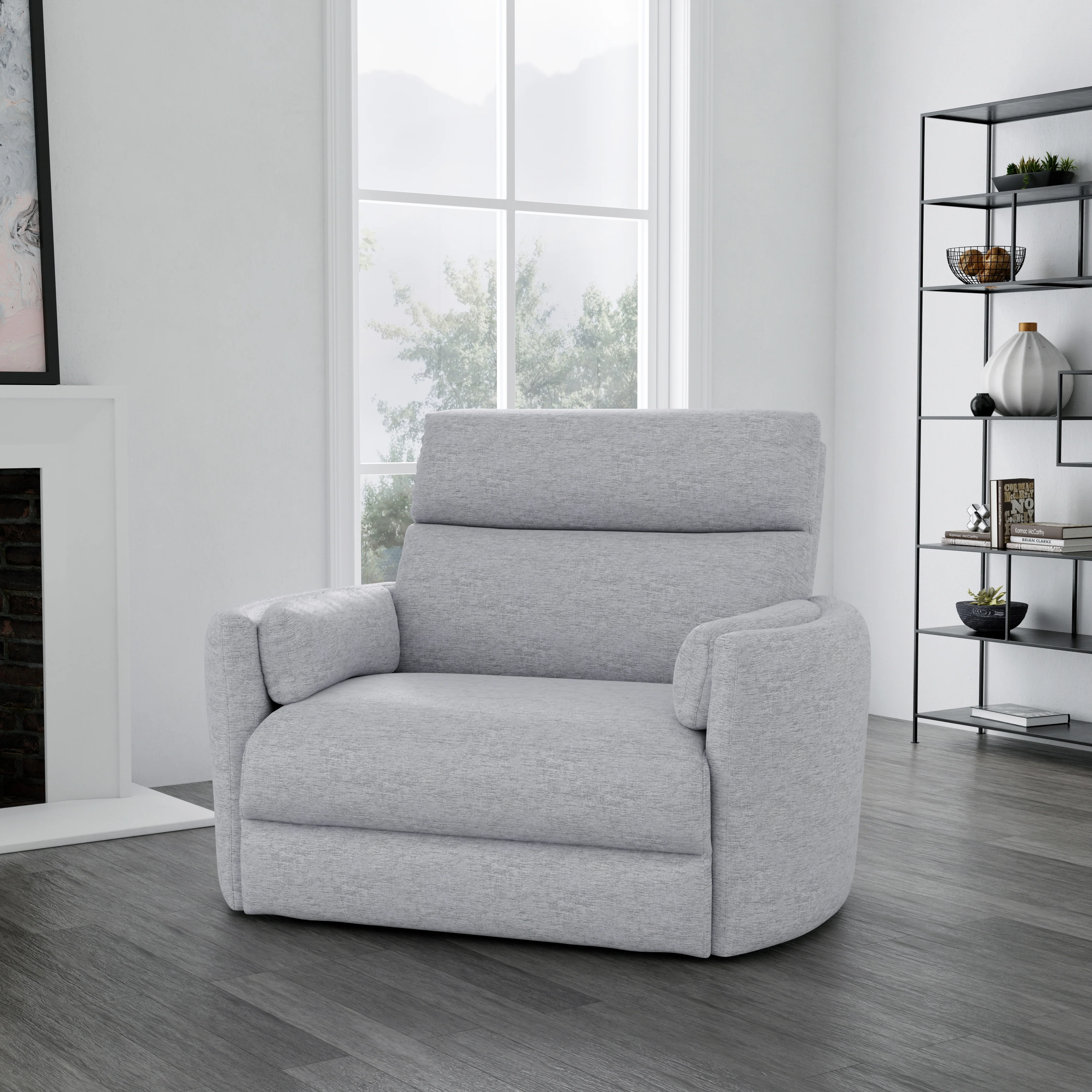 Parker Living Radius Xl - Mineral Extra Wide Power Glider Recliner - Image 3