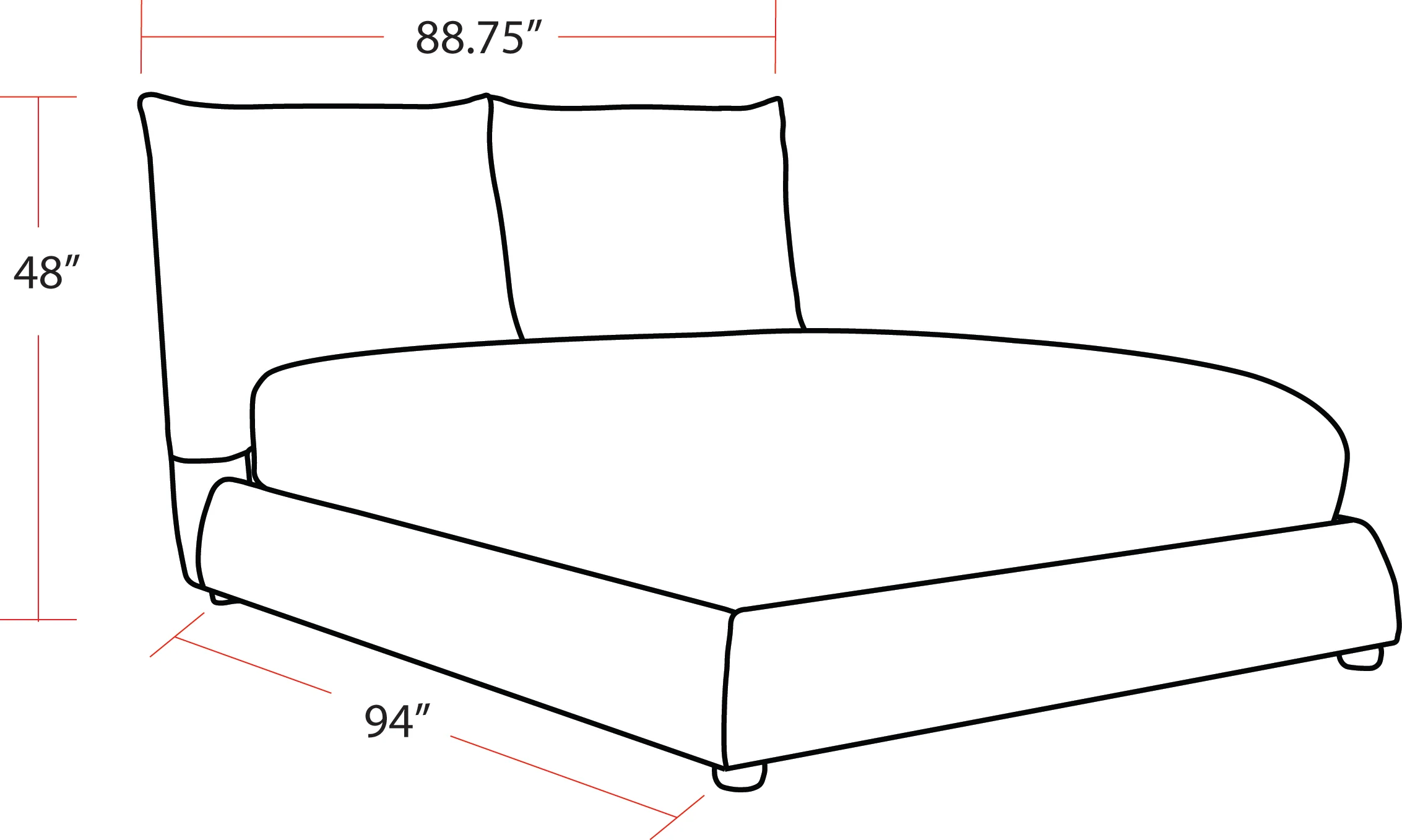 Parker Living Sleep Cumulus - Cozy Charcoal King Bed - Image 4