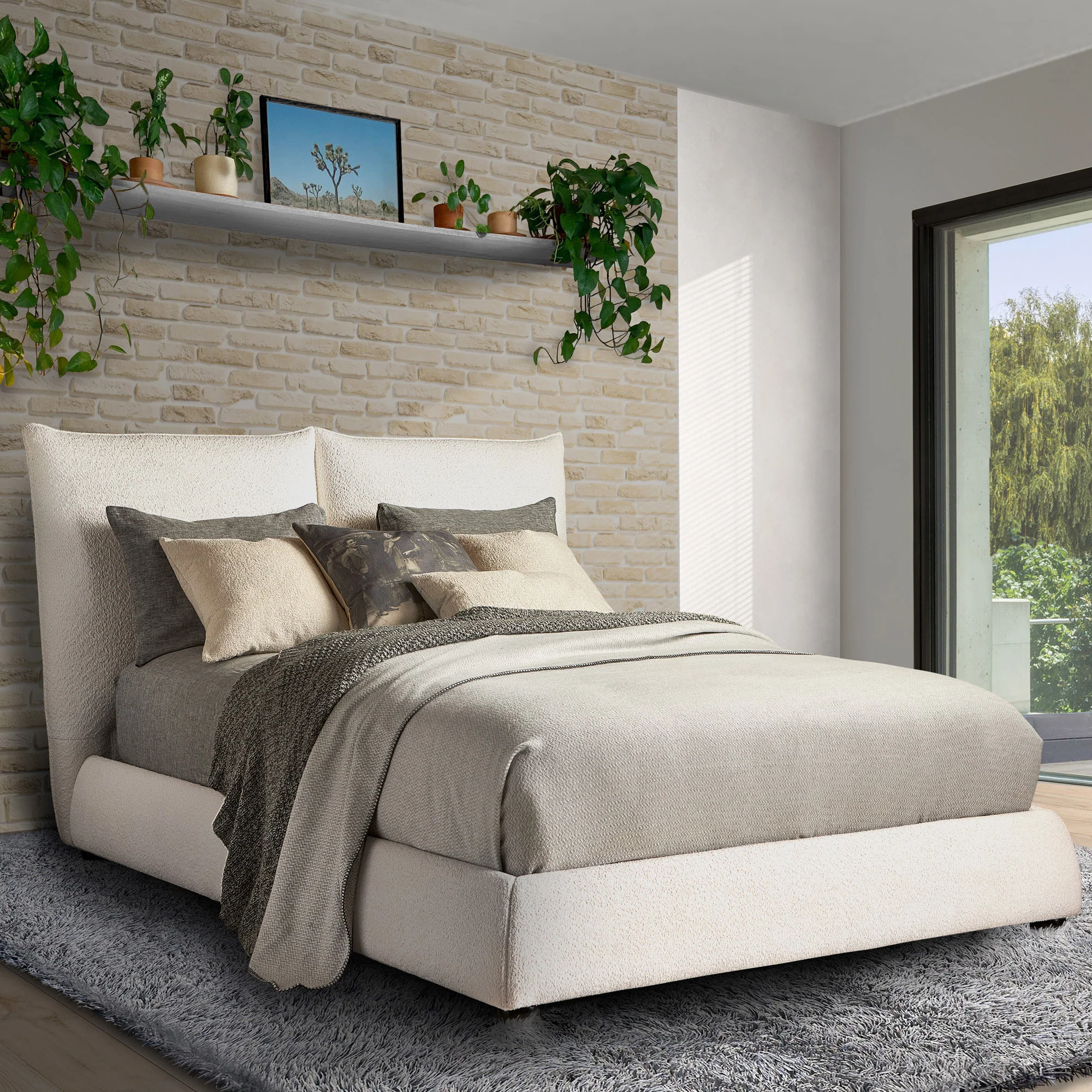 Parker Living Sleep Cumulus - Cozy Snow Queen Bed