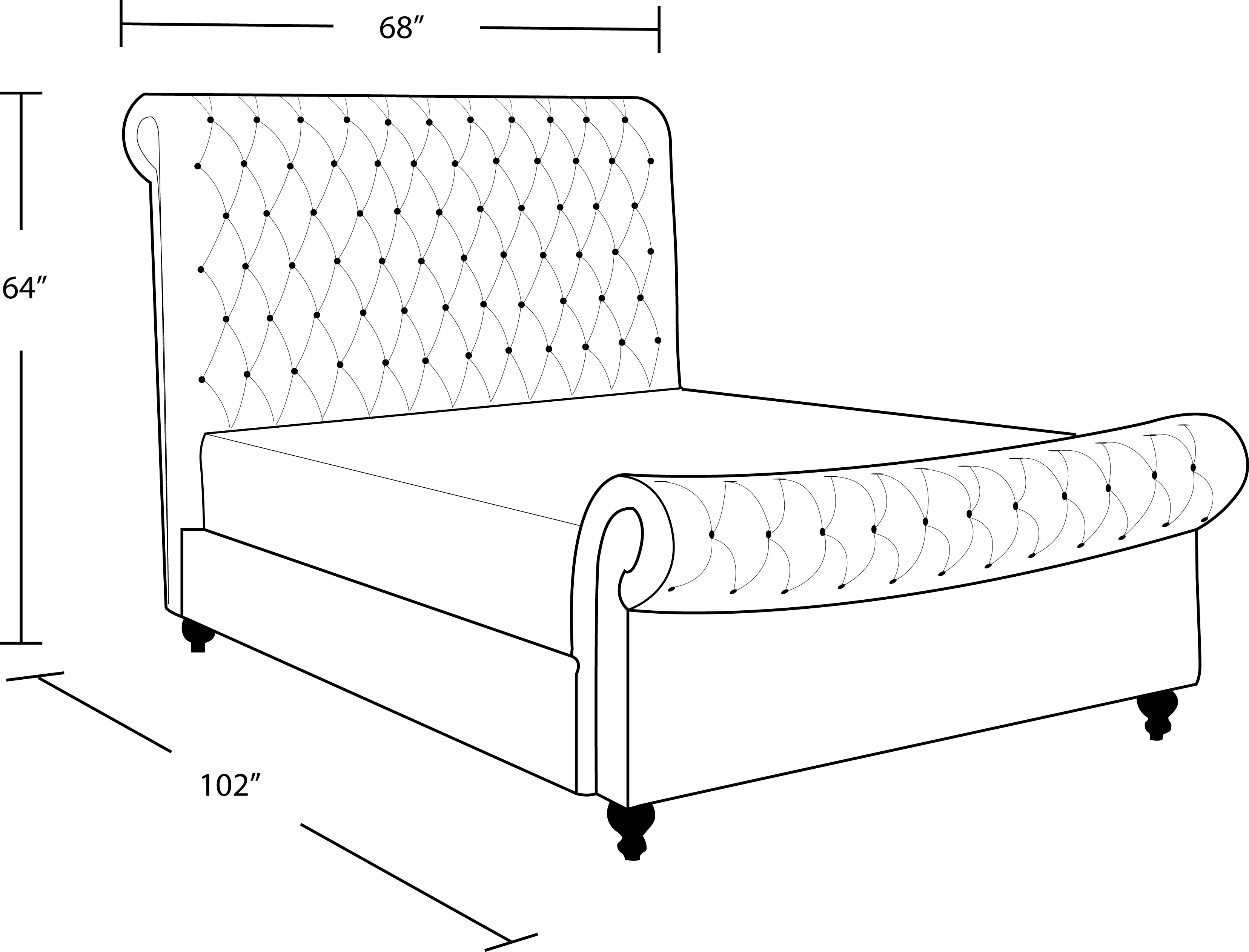 Parker Living Sleep Jackie - Crepe Queen Bed - Image 8