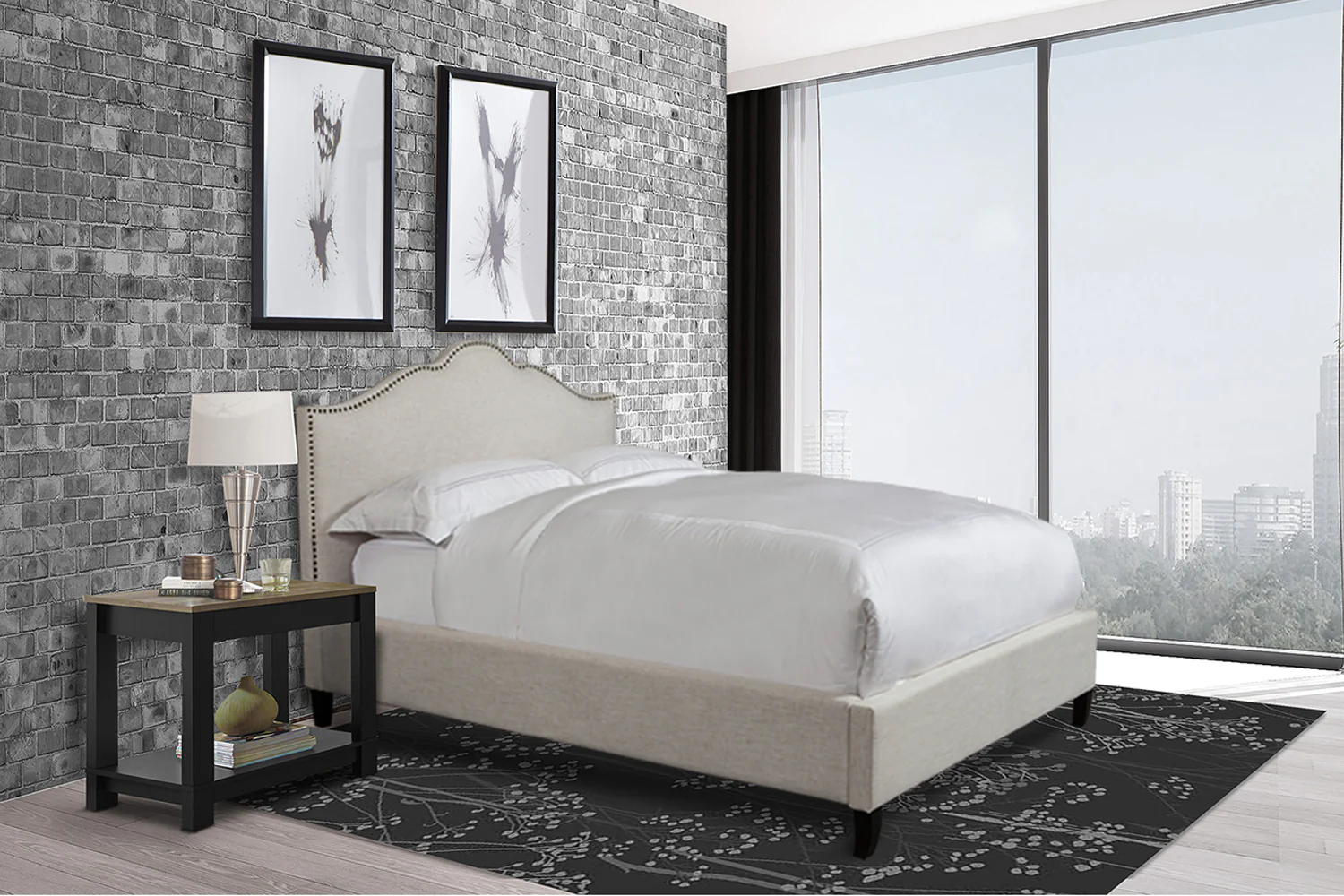 Parker Living Sleep Jamie - Flour Queen Bed