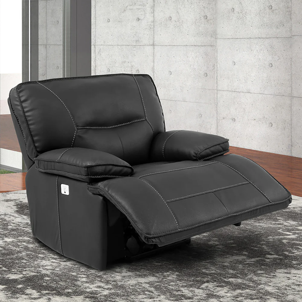 Parker Living Spartacus - Black Power Reclining Sofa and Recliner - Image 5