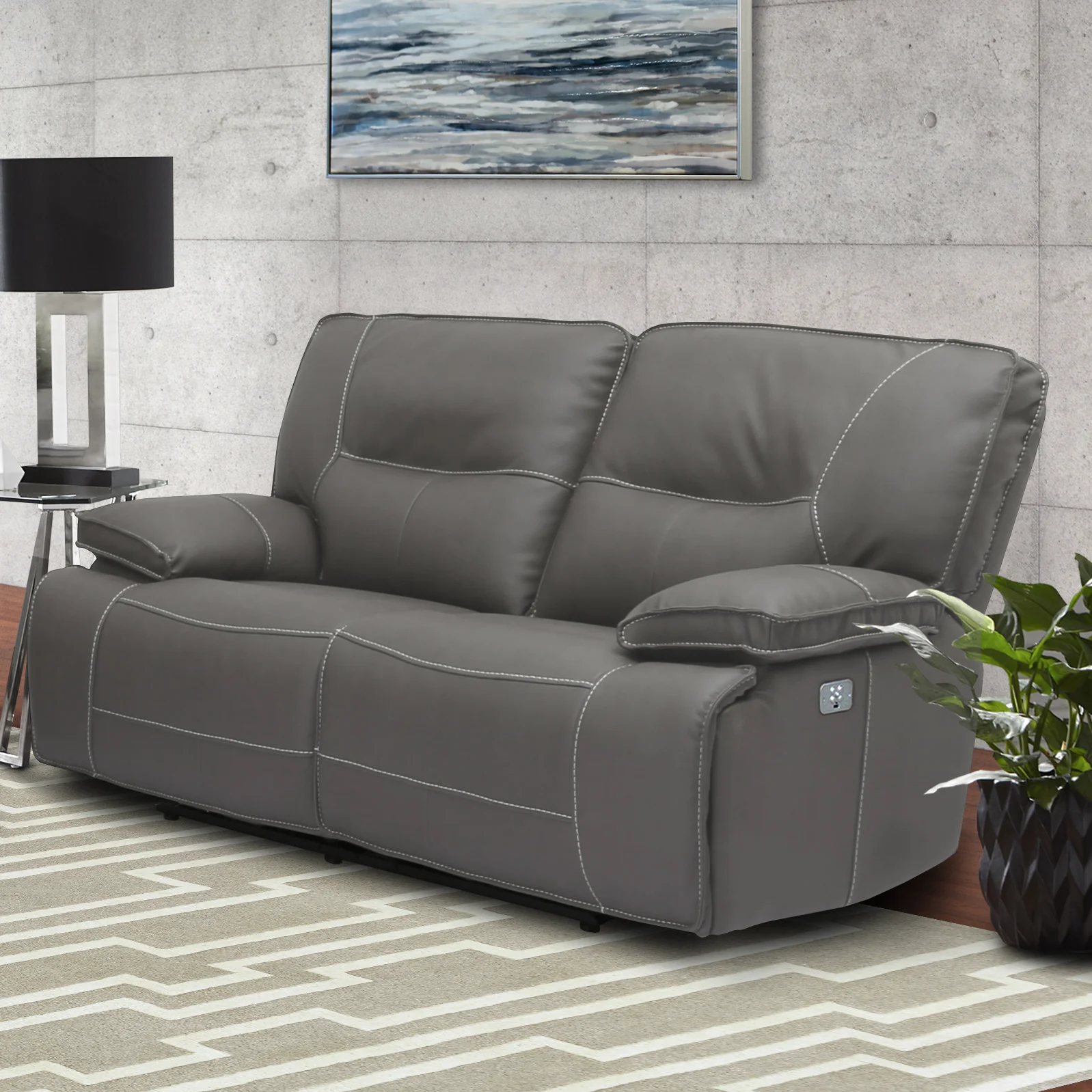Parker Living Spartacus - Haze Power Reclining Sofa and Loveseat - Image 4