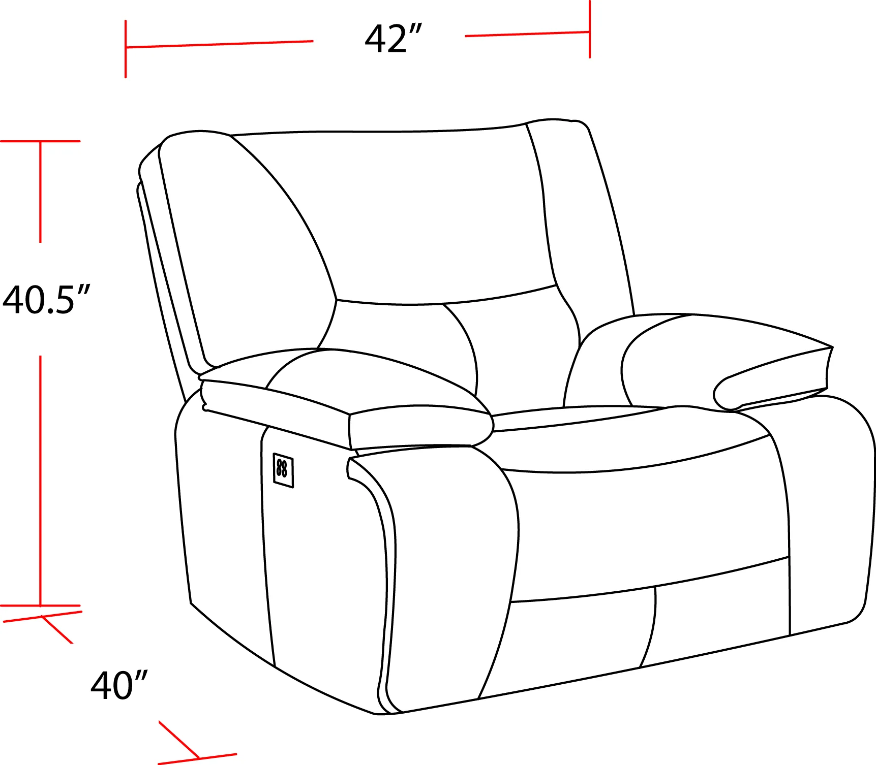 Parker Living Spartacus - Oyster Power Recliner Two Pack - Image 6