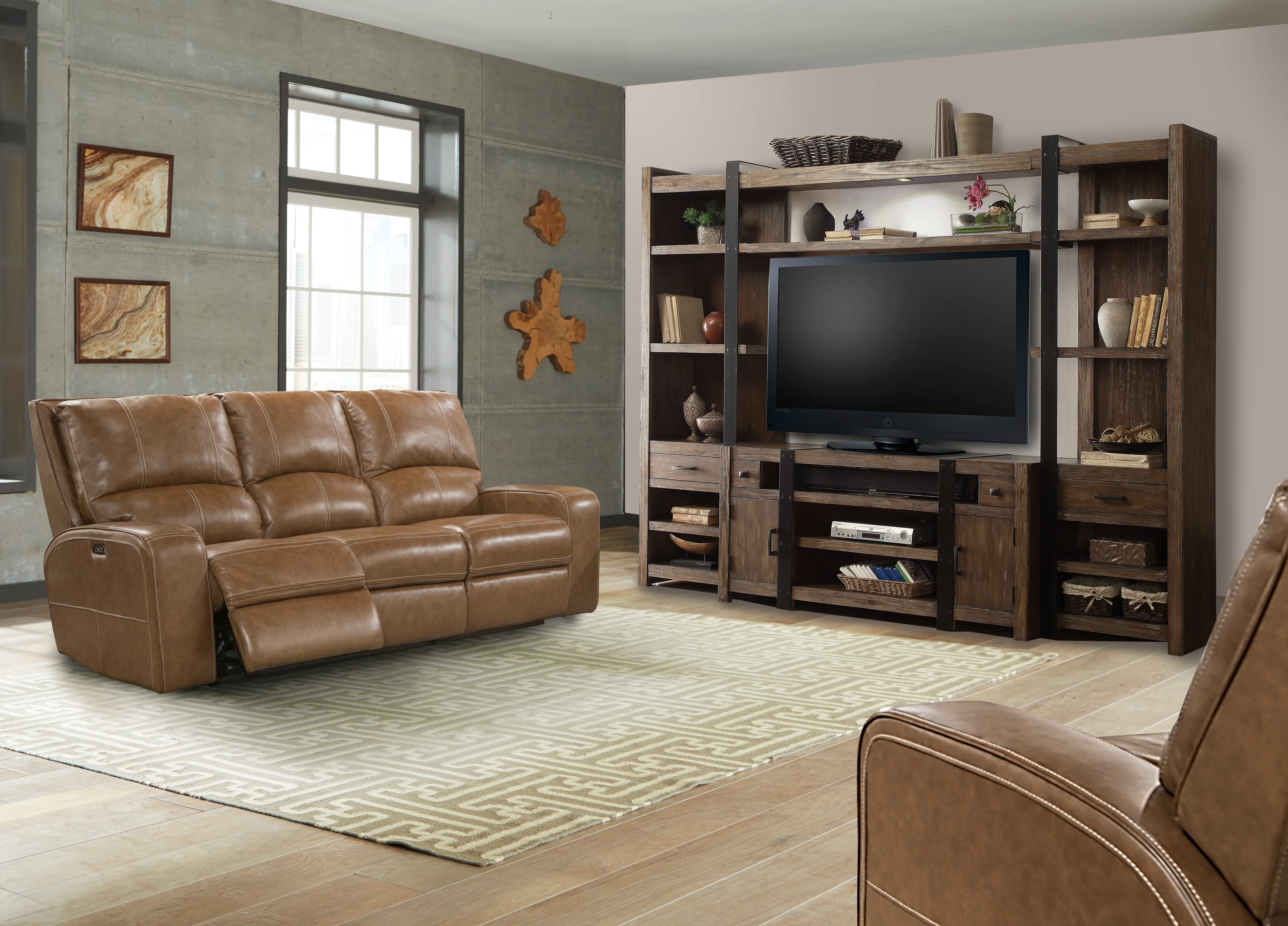 Parker Living Swift - Bourbon Power Reclining Sofa Loveseat and Recliner - Image 3