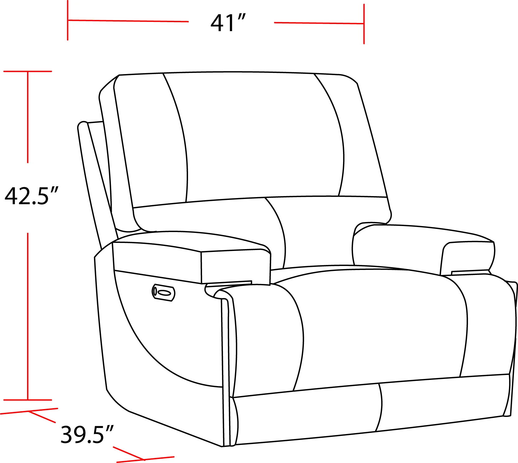 Parker Living Whitman - Verona Azure - Powered By Freemotion Cordless Power Recliner Two Pack - Image 6